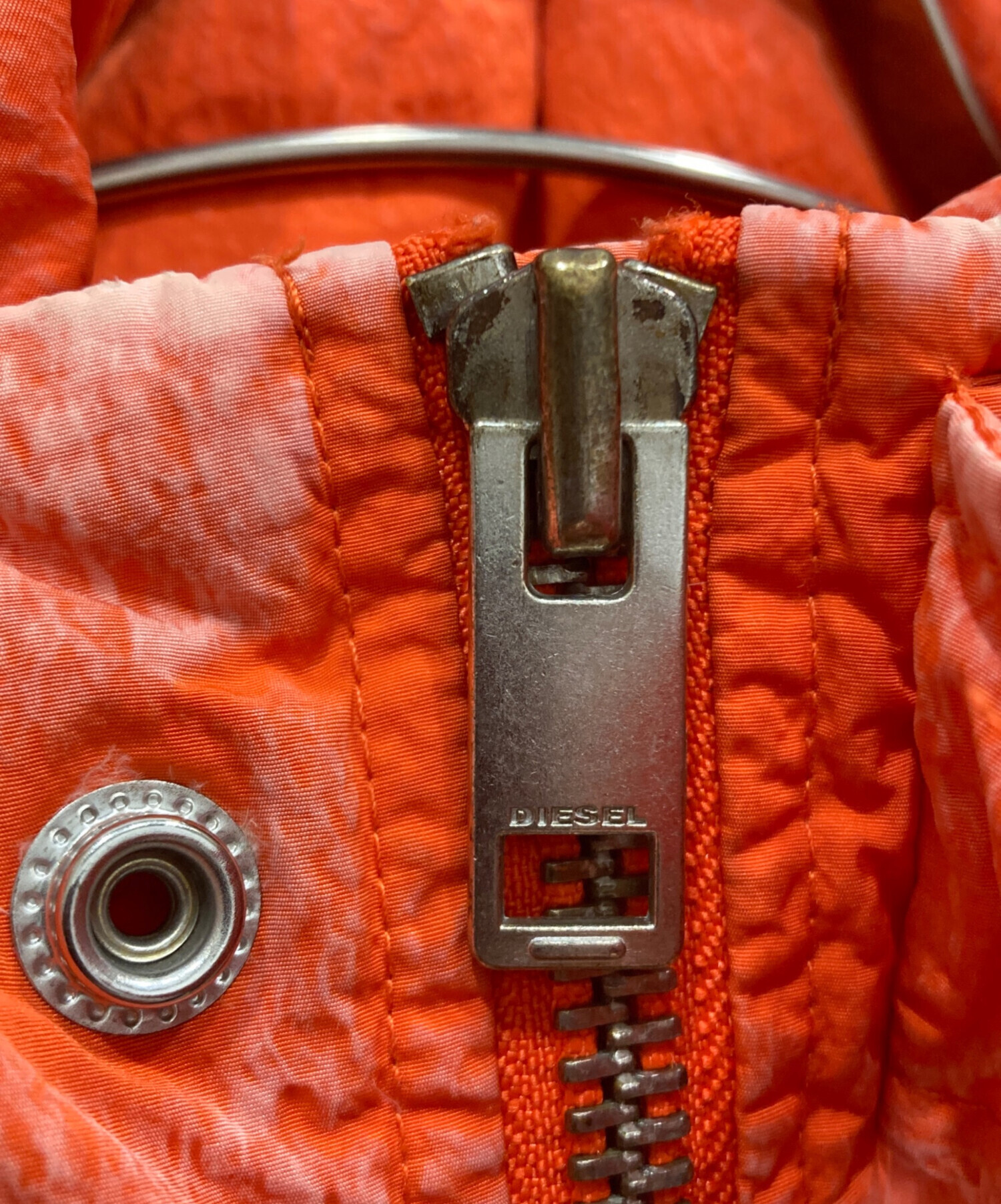 中古・古着通販】DIESEL (ディーゼル) ウォッシュ加工ナイロンダウン