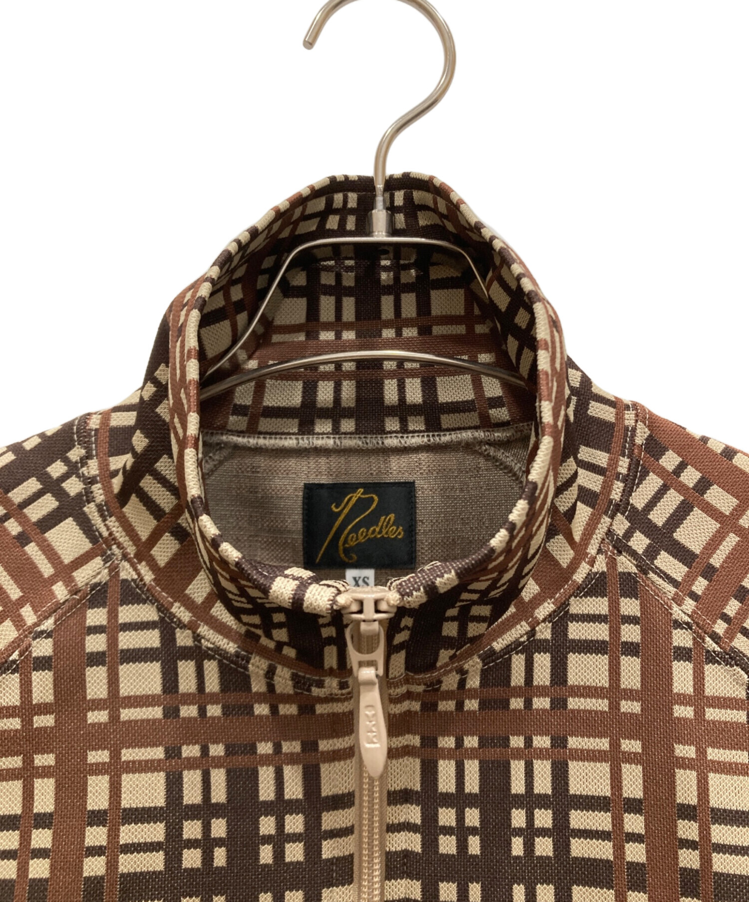 needles 18ss トラックジャケット　ベージュ　S Needles - 【美品】 Needles / ニードルス | Track Jacket - Synthetic