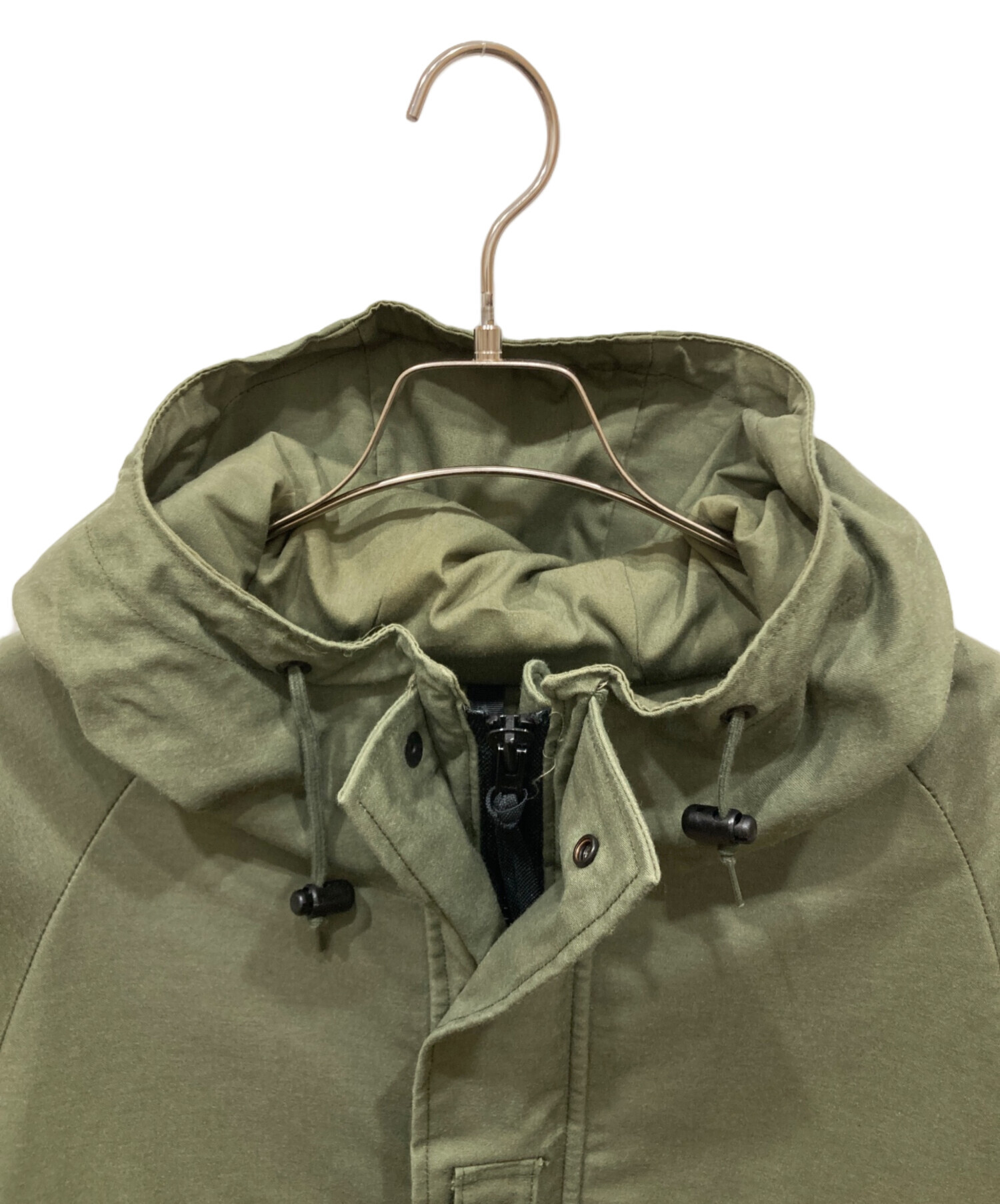 中古・古着通販】ALPHA (アルファ) コールドウェザーパーカー オリーブ