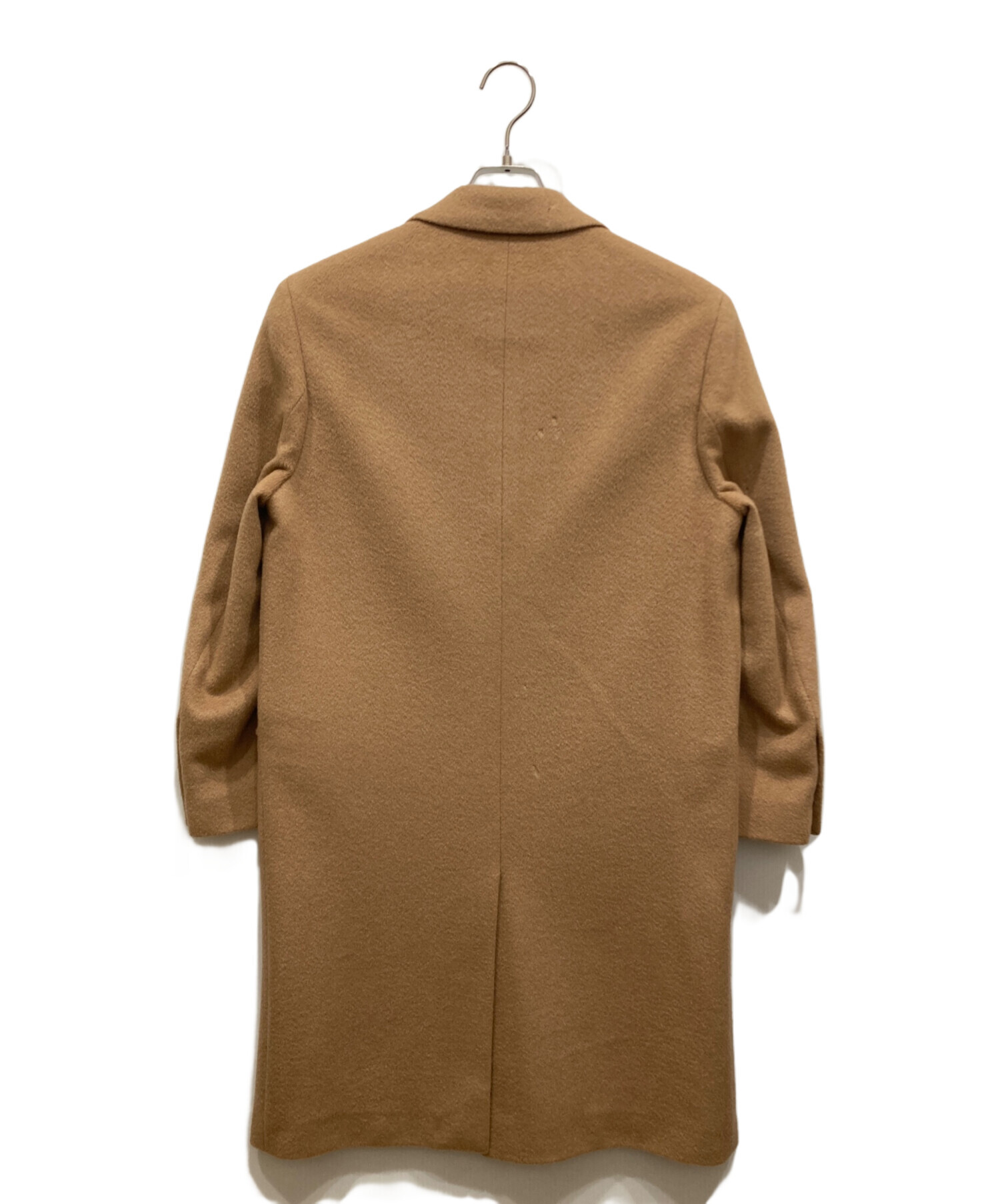 VALENTINO ブラウン チェスターコート 中古・古着通販】VALENTINO (ヴァレンティノ) 裏カモ柄チェスター