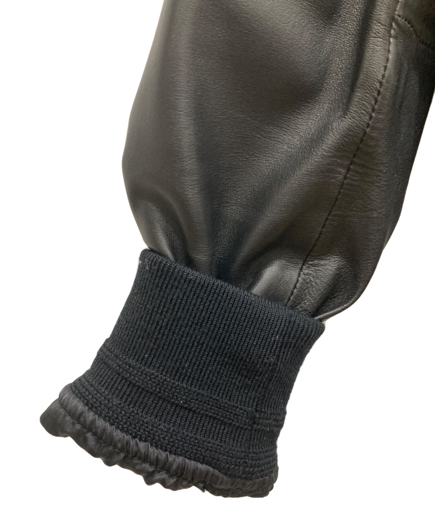 中古・古着通販】ESTNATION (エストネーション) フーデットレザー