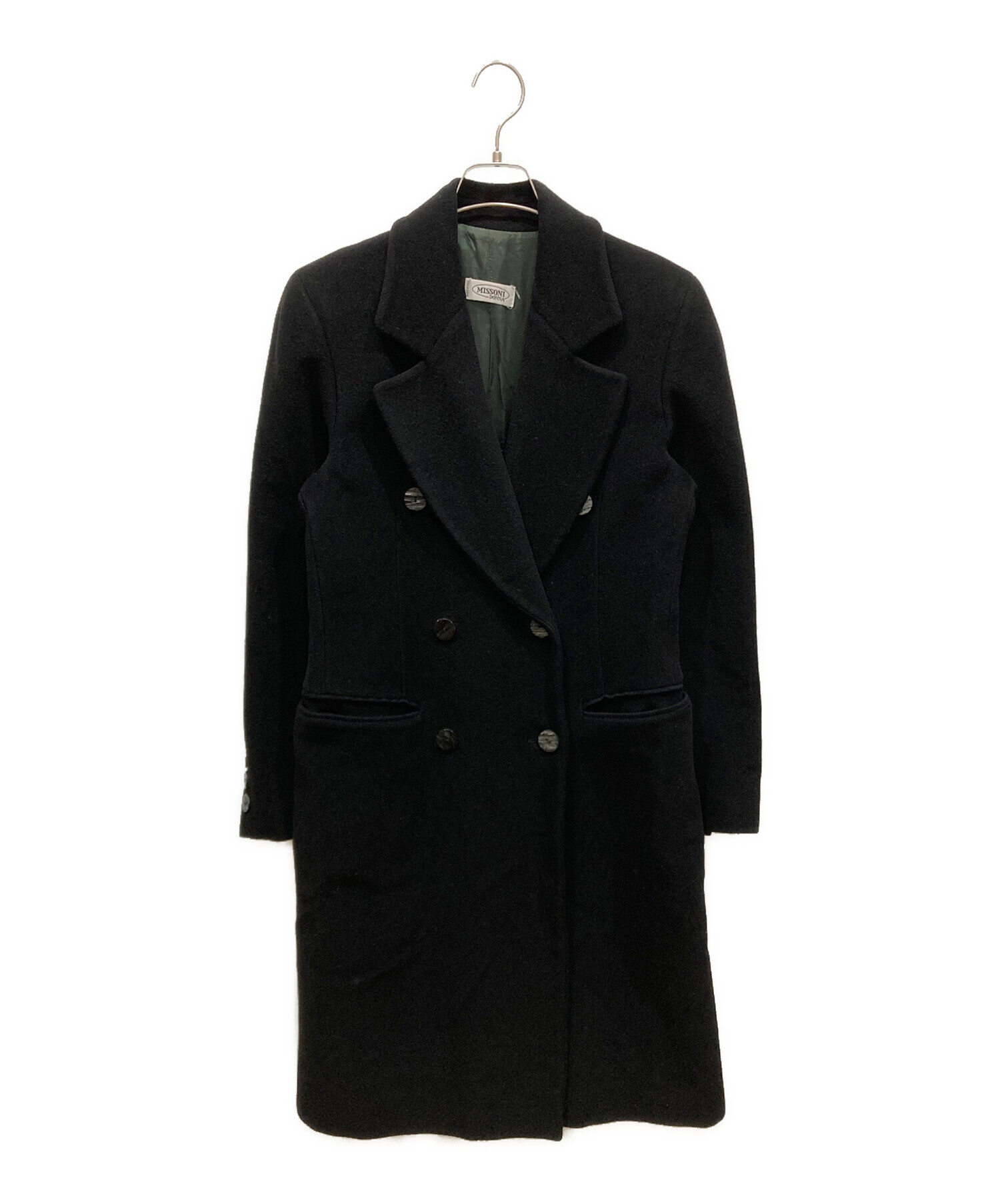 中古・古着通販】MISSONI (ミッソーニ) ダブルチェスターコート