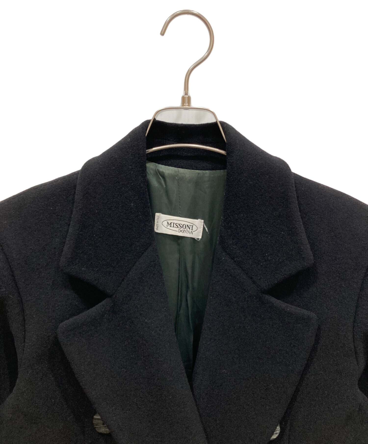 中古・古着通販】MISSONI (ミッソーニ) ダブルチェスターコート