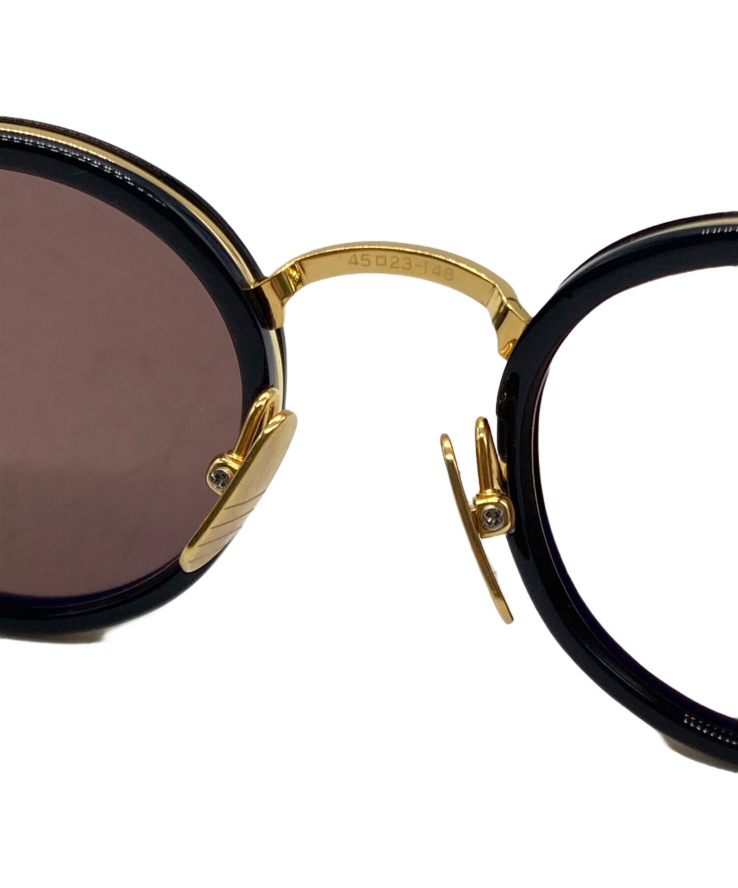 中古・古着通販】Thom Browne (トムブラウン) サングラス ネイビー