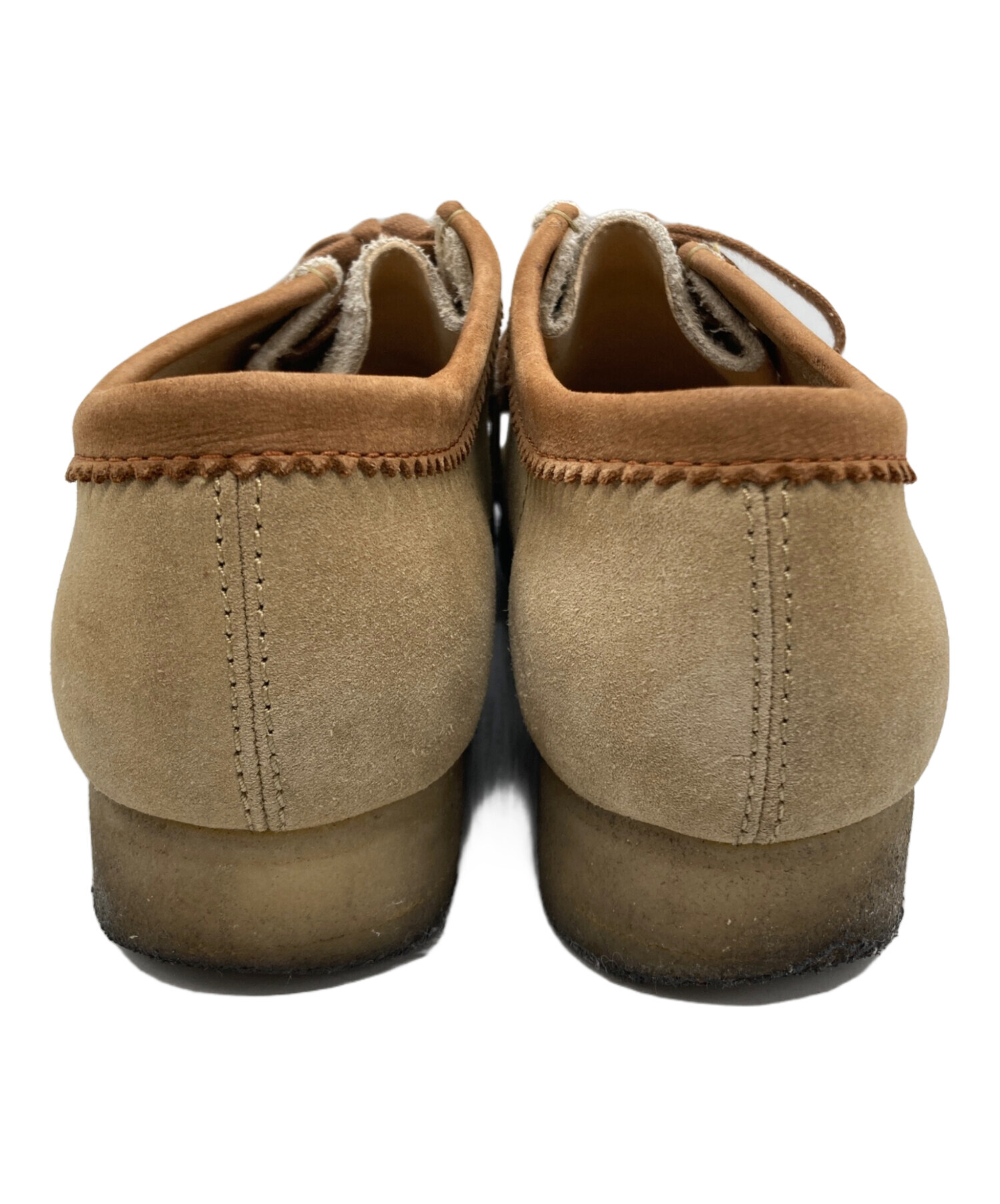 中古・古着通販】CLARKS (クラークス) ワラビーシューズ ベージュ