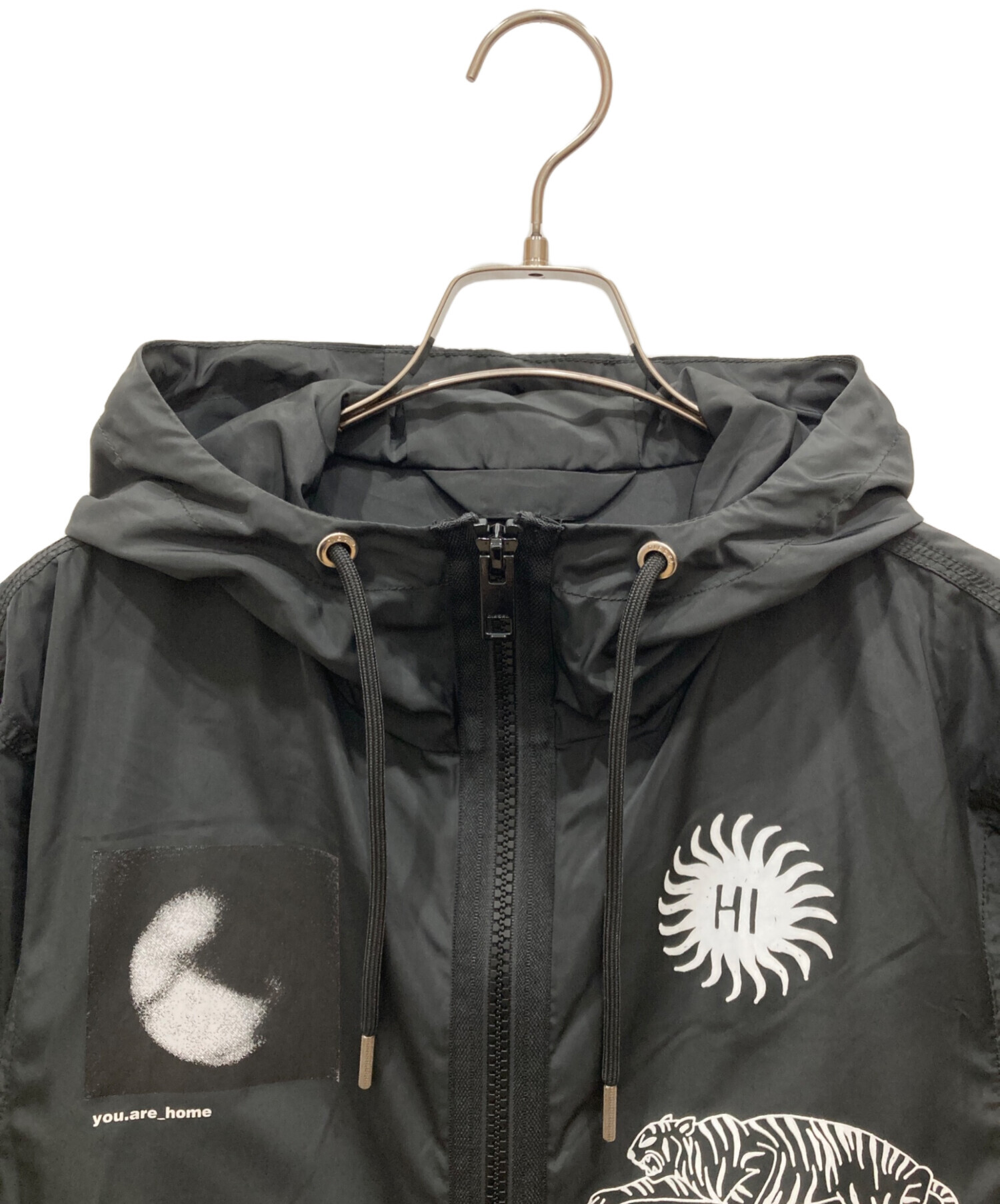 中古・古着通販】DIESEL (ディーゼル) フーデッドジャケット ブラック