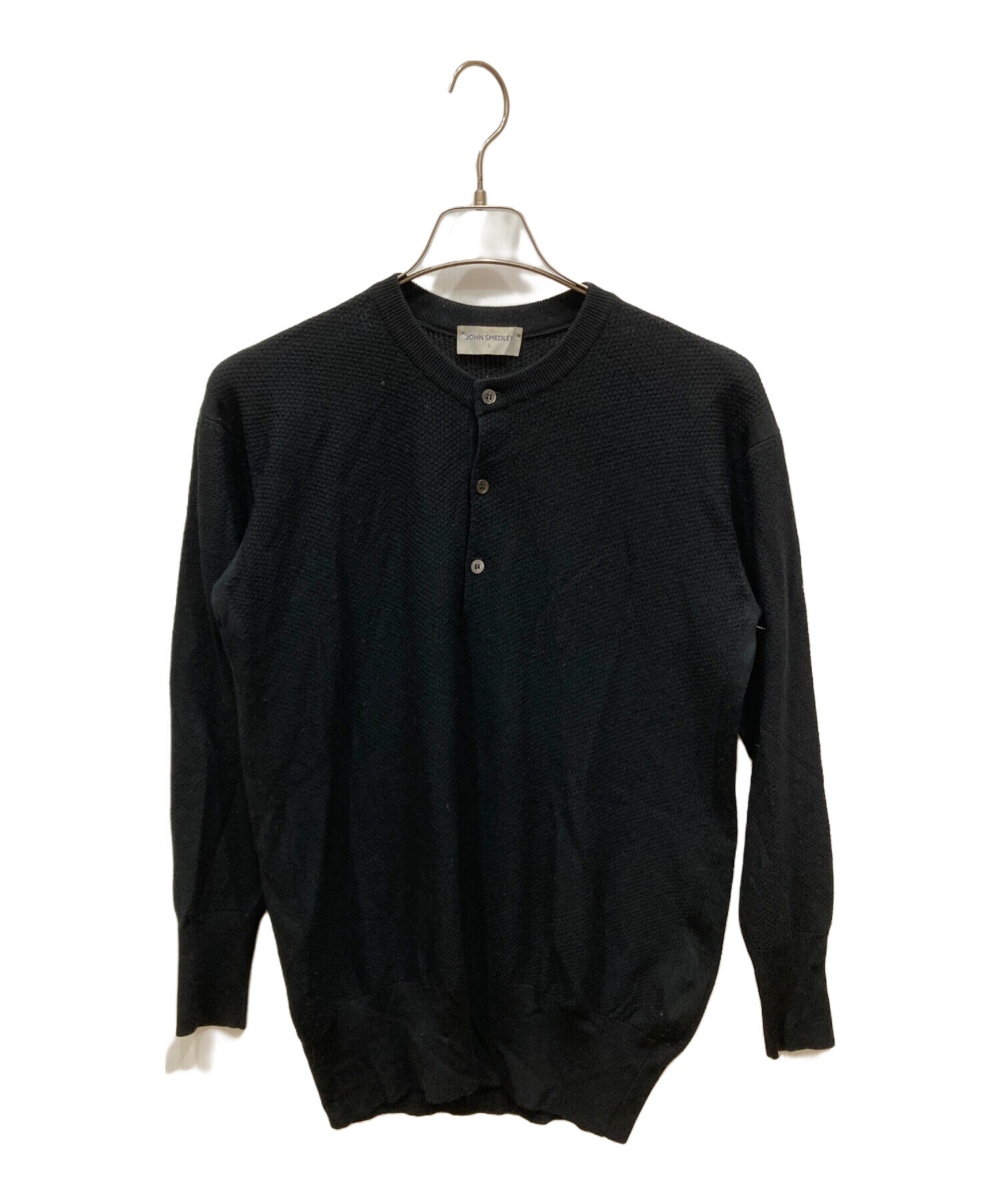 JOHN SMEDLEY ジョンスメドレー ヘンリーネック ウールニット 【公式通販】