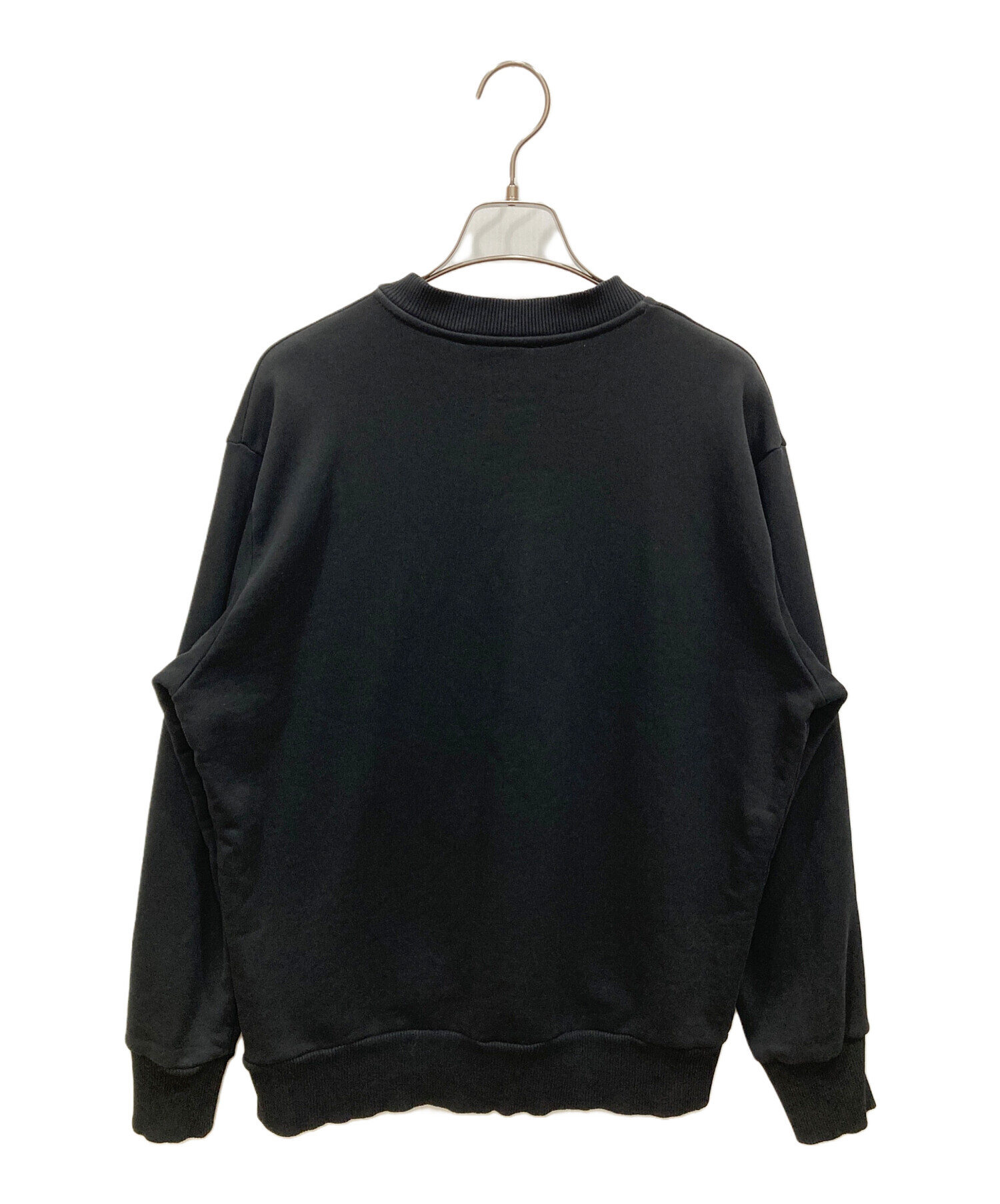 中古・古着通販】DIESEL (ディーゼル) ロゴスウェット ブラック サイズ