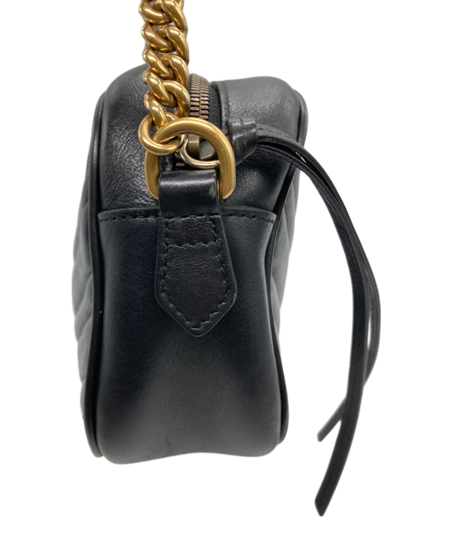 中古・古着通販】GUCCI (グッチ) GGマーモント スモールカメラバッグ 