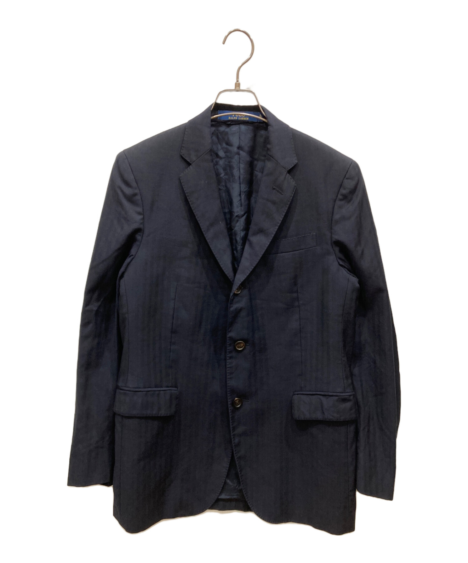美品　ラルフローレン　スーツ　セットアップ　3点セット　ネイビー　紺　9号 極美品✨ラルフローレン セットアップ スカートスーツ 9号 Мサイズ
