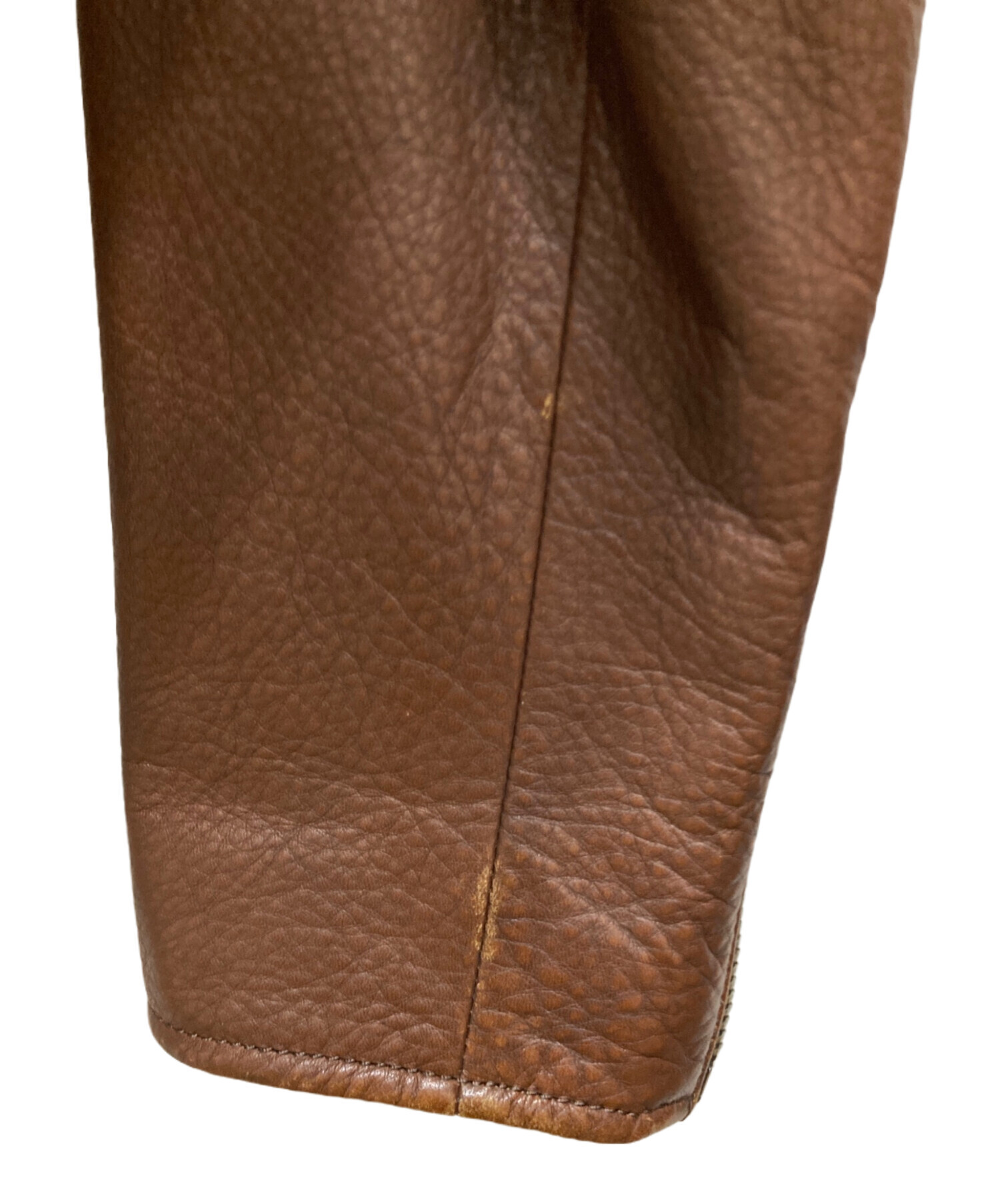 中古・古着通販】COACH (コーチ) シングルライダースジャケット