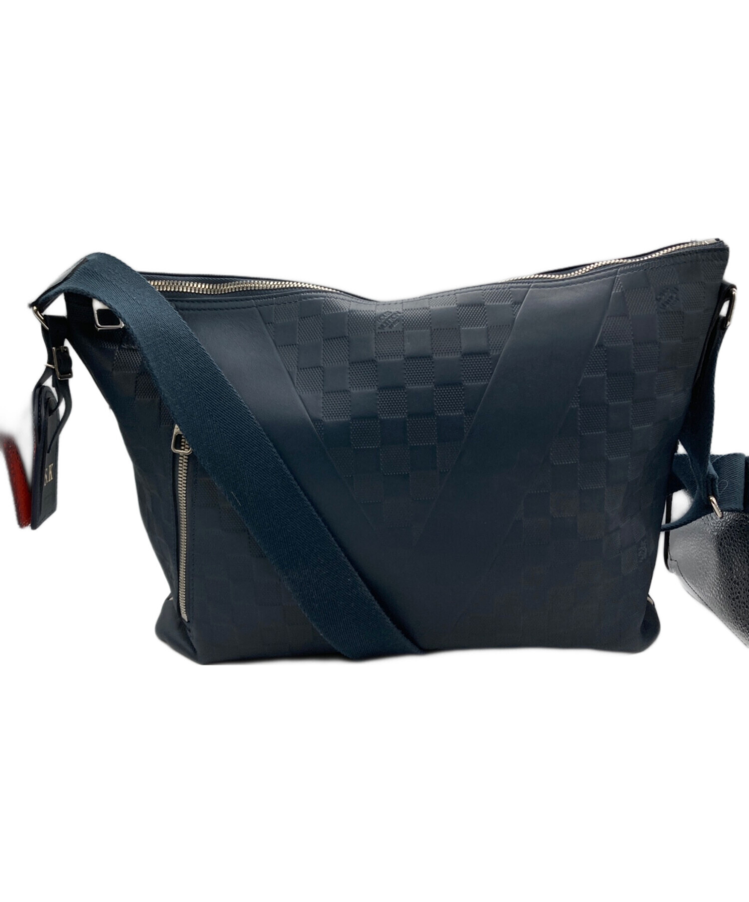 中古・古着通販】LOUIS VUITTON (ルイ ヴィトン) バッグ ネイビー 