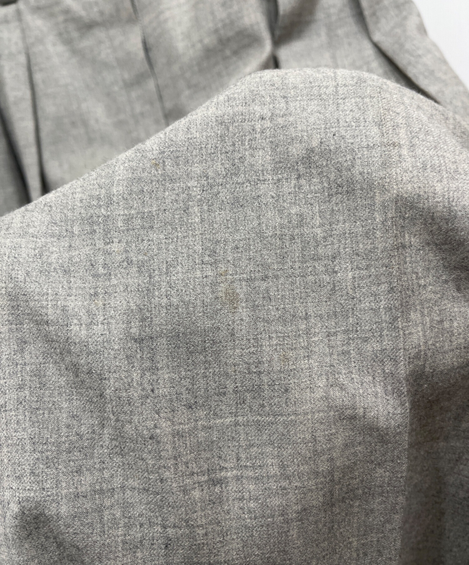 中古・古着通販】HERMES (エルメス) スラックス グレー サイズ:SIZE 38