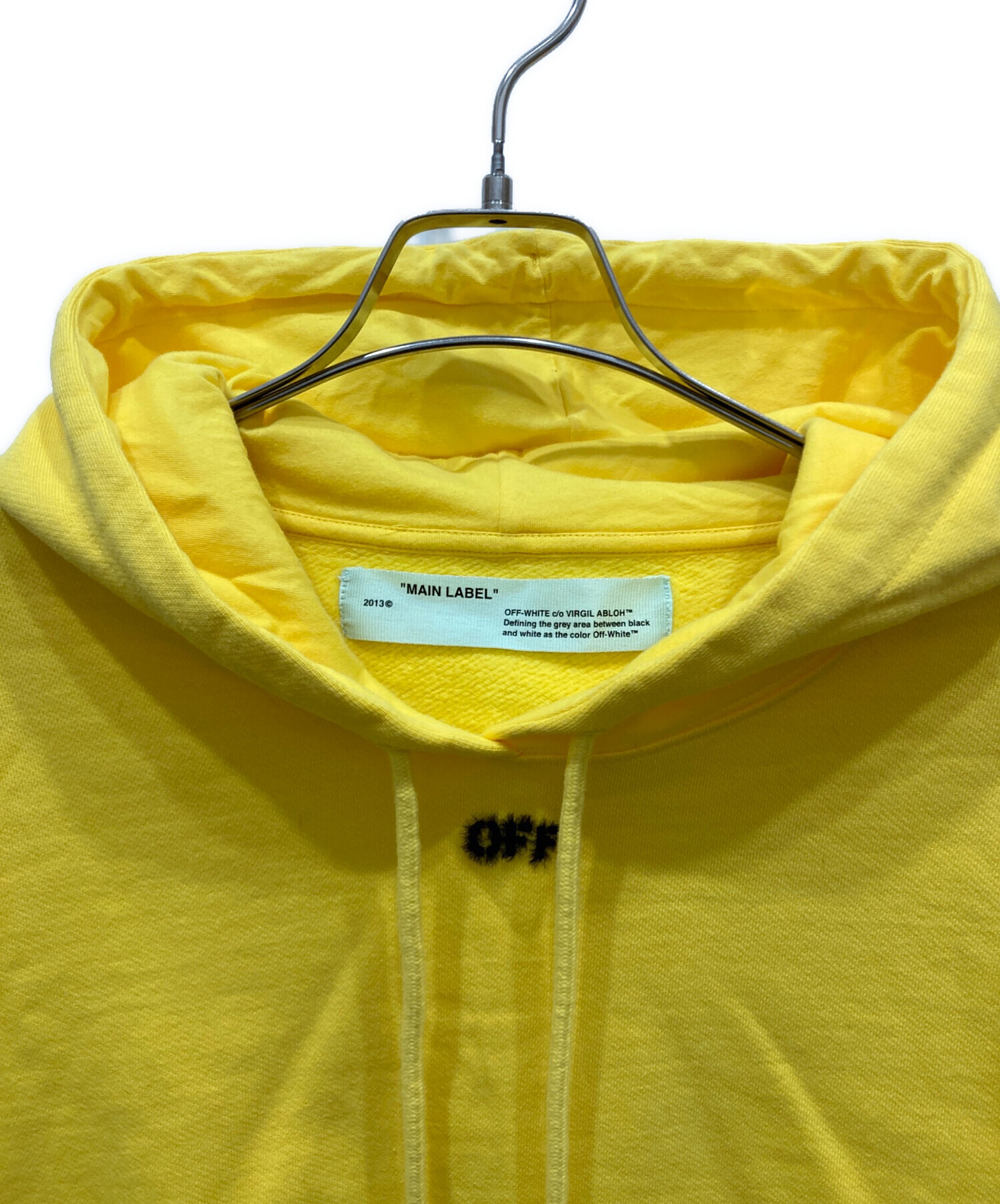 中古・古着通販】OFFWHITE (オフホワイト) ARROW CROPED HOODIE 