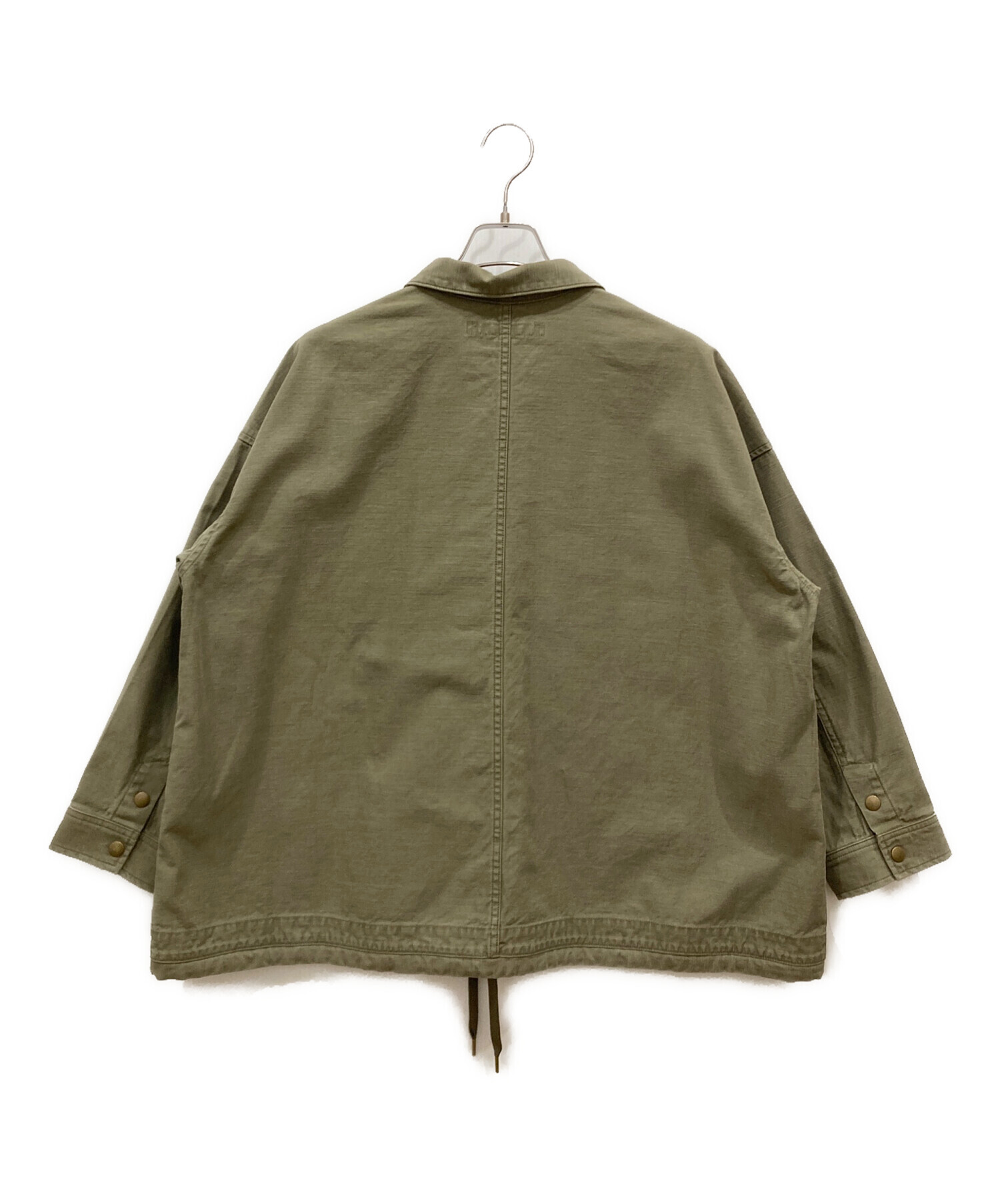 journal standard luxe バックサテン ミリタリーブルゾン 中古・古着通販】JOURNAL STANDARD LUXE (ジャーナルスタンダード