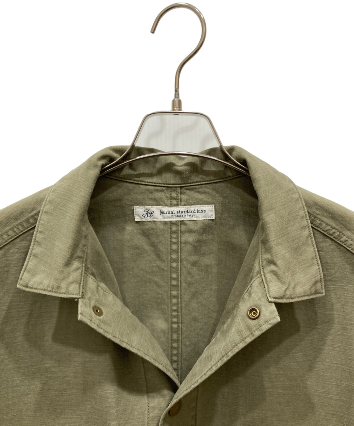 ジャーナルスタンダードラックス　バックサテンミニタリーブルゾン　新品未使用 JOURNAL STANDARD LUXE（ジャーナルスタンダード ラックス）の「バック