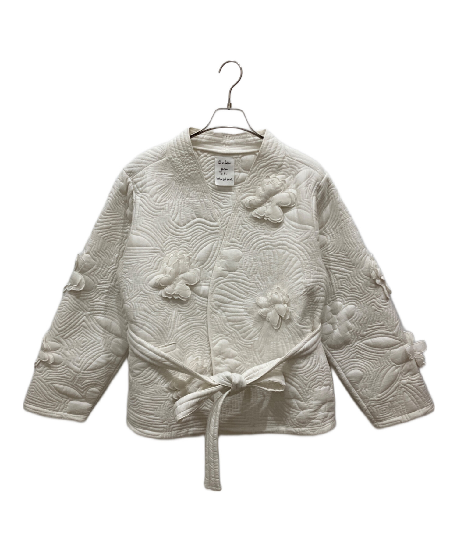 Whim Gazette ウィムガゼット ジャケット レディース 【古着】【中古】 中古・古着通販】Whim Gazette (ウィムガゼット) キルティングフラワー