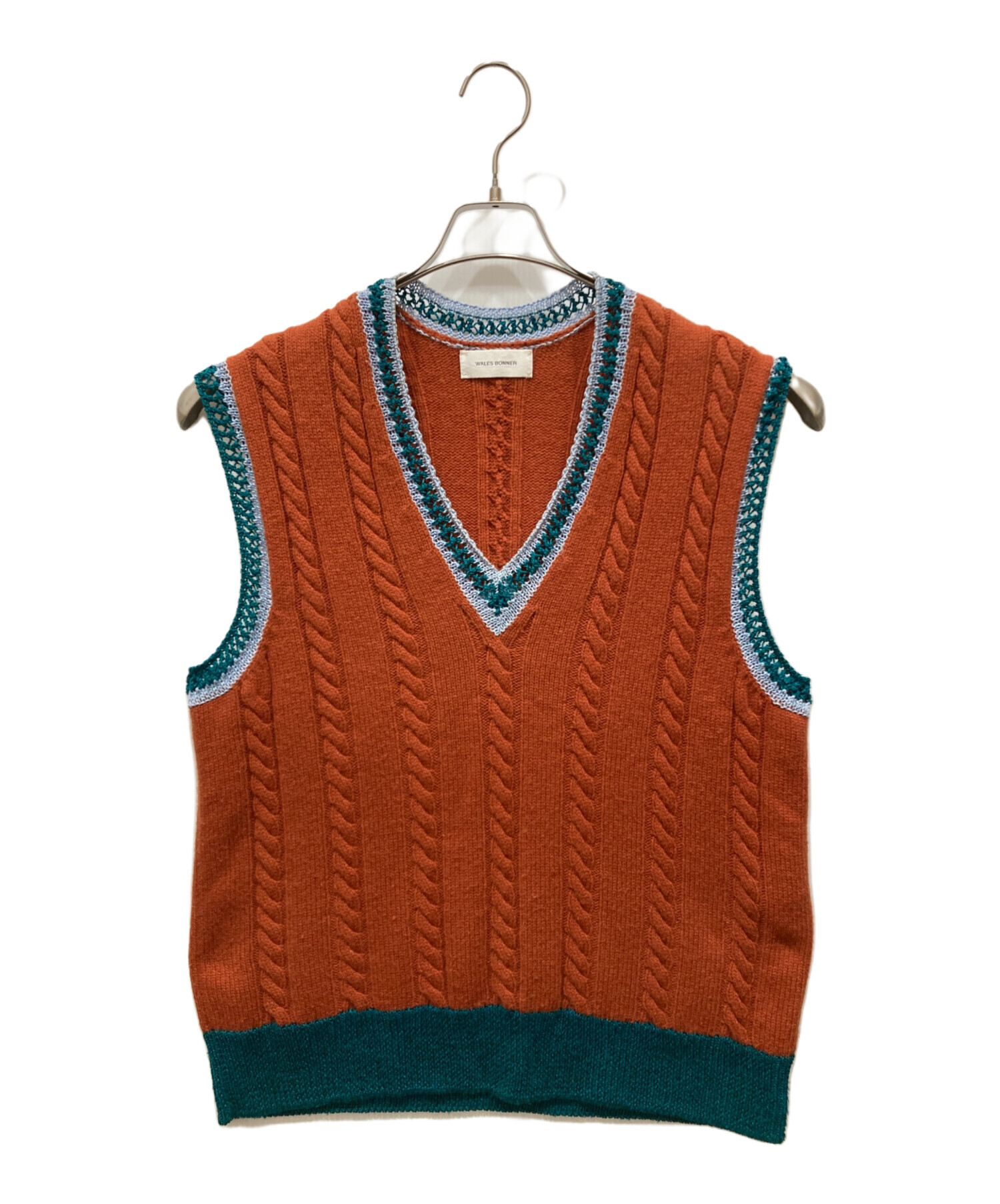 アパルトモン購入 ウェールズボナー 25SS ウールニットベスト L'Appartement購入 Wales Bonner ウェールズボナー 25SS HOWARD KNIT