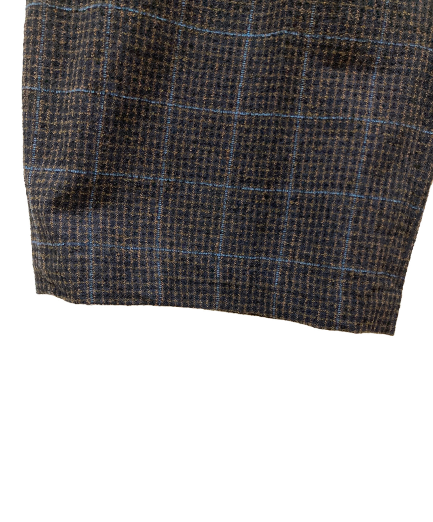 中古・古着通販】M'S BRAQUE (エムズブラック) チェックタックドワイド