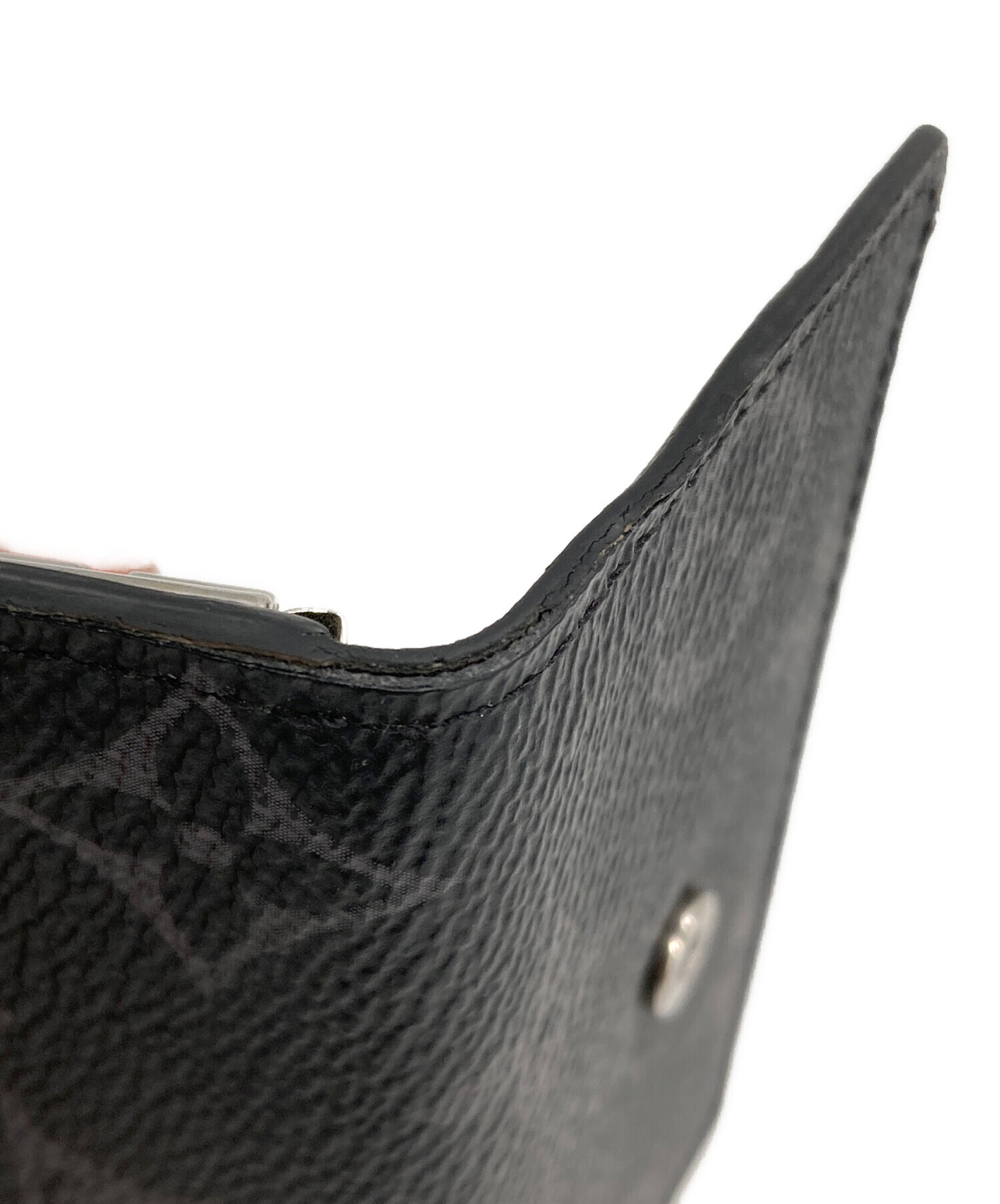 【新品未使用品】LOUIS VUITTON レザーキーケース 中古・古着通販】LOUIS VUITTON (ルイ ヴィトン) キーケース ブラック