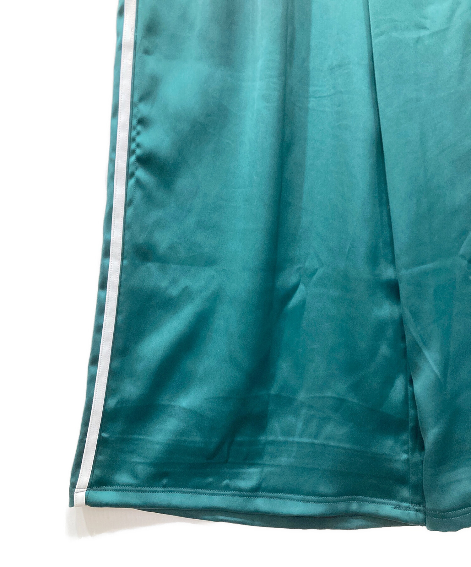 中古・古着通販】adidas (アディダス) サテンワイドレッグトラック