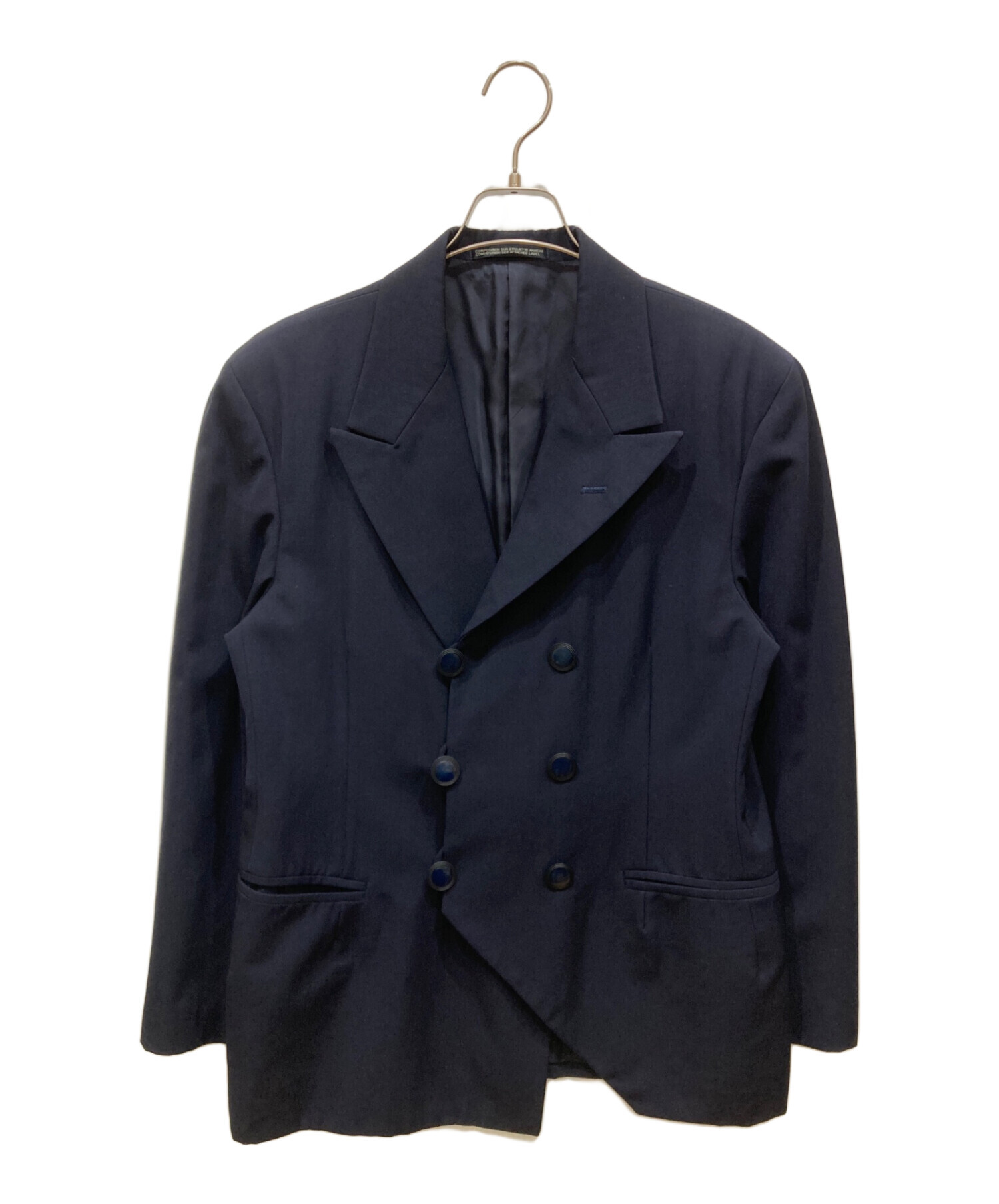 中古・古着通販】YOHJI YAMAMOTO (ヨウジヤマモト) ダブルテーラード