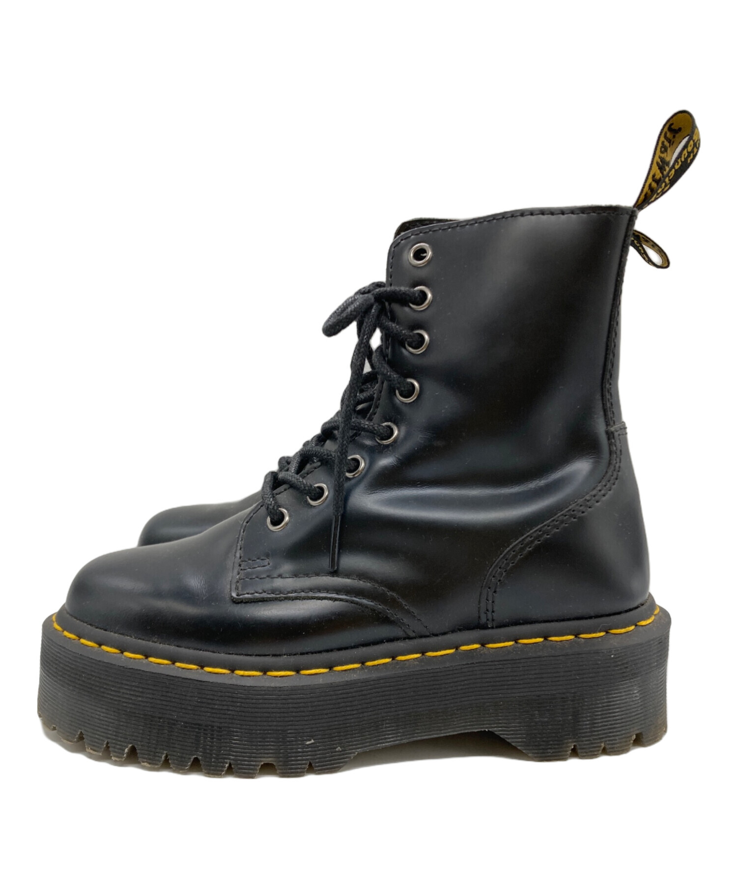 中古　8ホール　Dr.Martens 25cm ブラック 中古・古着通販】Dr.Martens (ドクターマーチン) JADON 8ホールブーツ