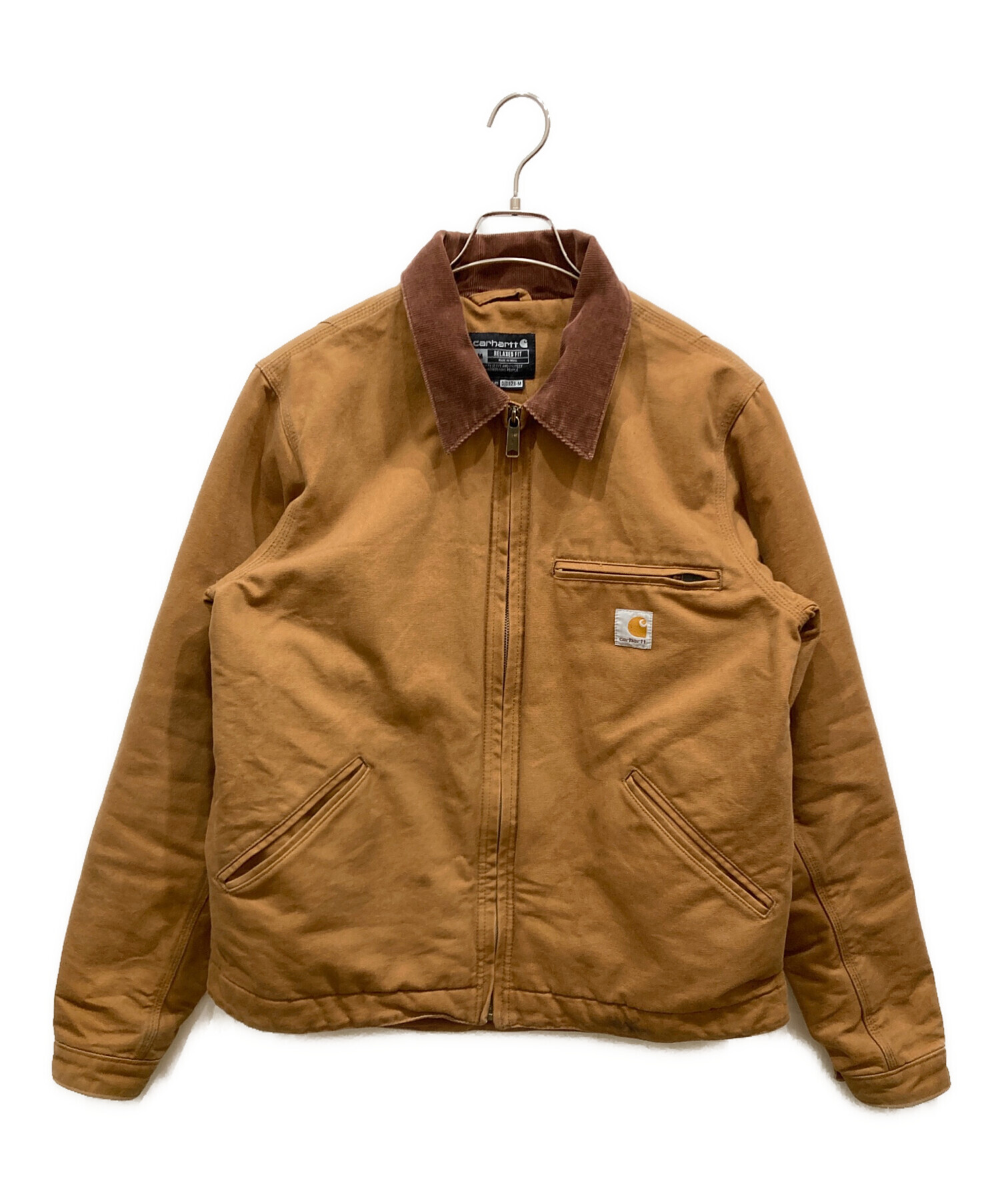 中古・古着通販】CarHartt (カーハート) DUCK DETROIT JACKET ブラウン
