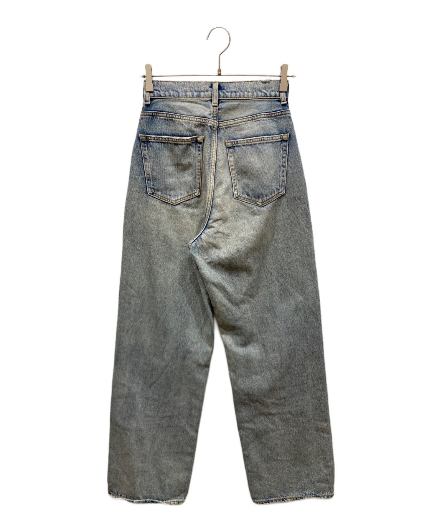 中古・古着通販】moussy (マウジー) HW DAMAGE LOOSE STRAIGHT