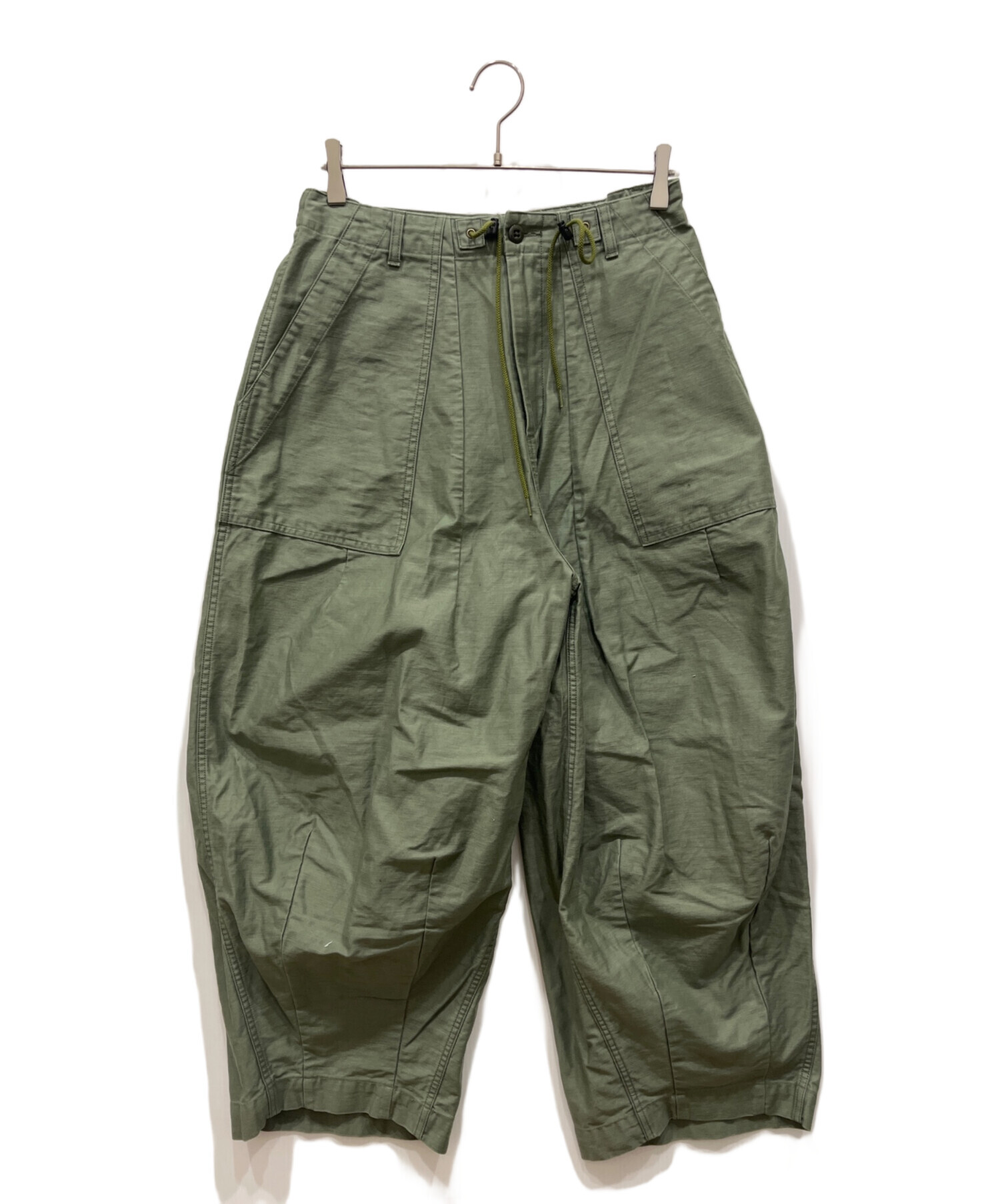 中古・古着通販】Needles (ニードルズ) HD-PANT-FATIGUE カーキ サイズ