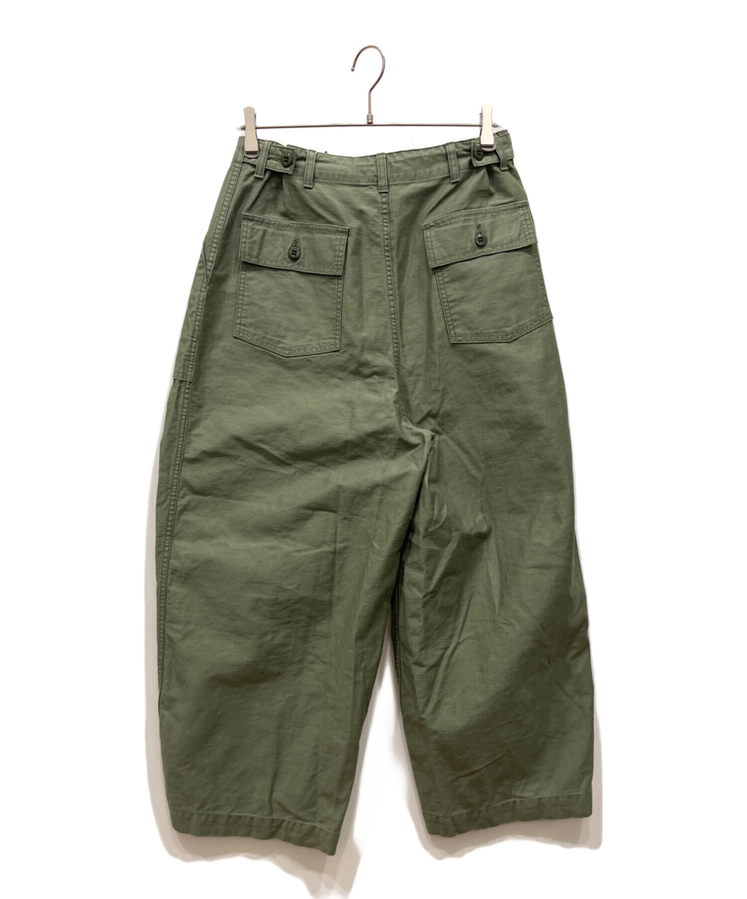 中古・古着通販】Needles (ニードルズ) HD-PANT-FATIGUE カーキ サイズ