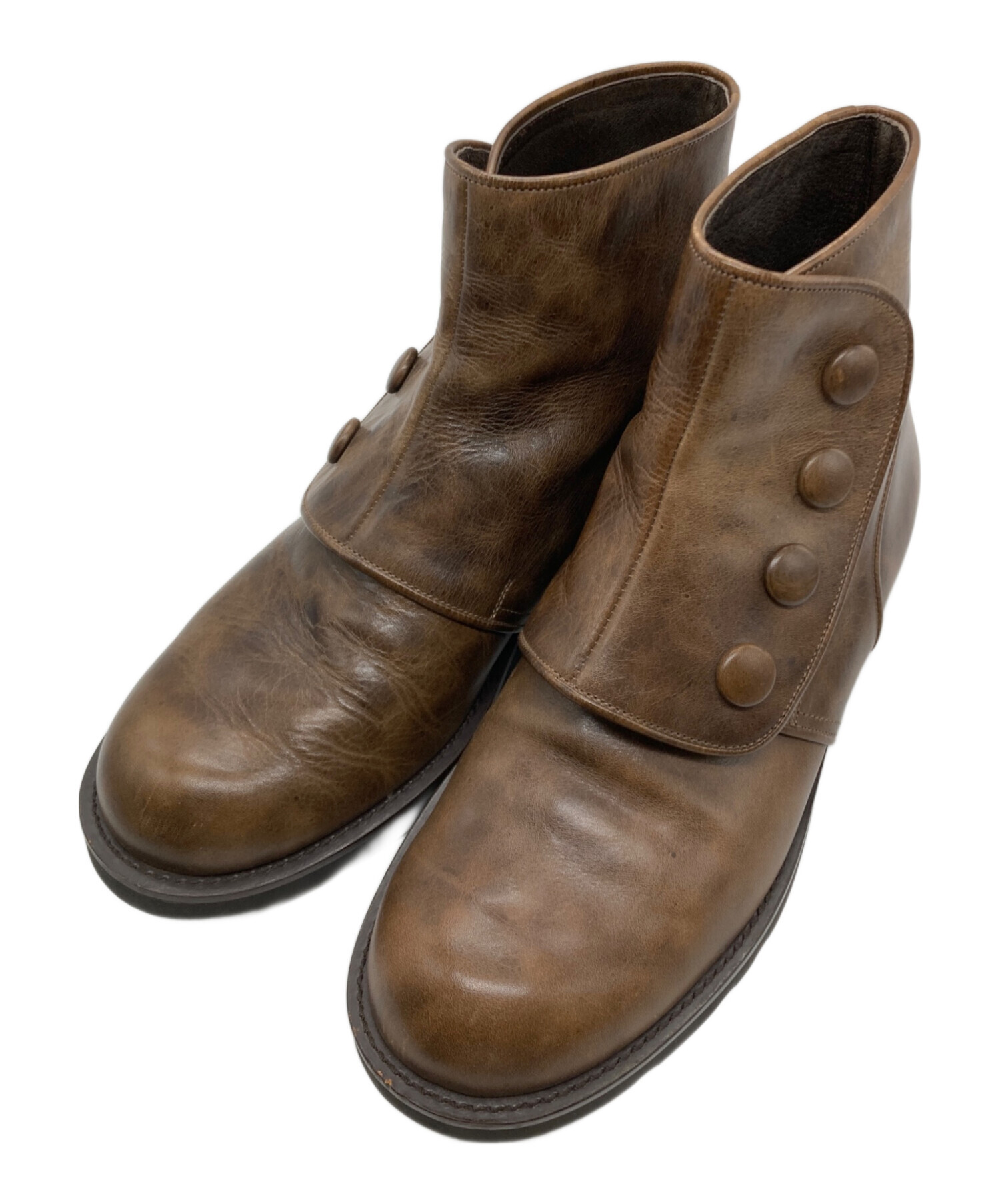 靴 TROVE poromies boots 中古・古着通販】TROVE (トローヴ) POROMIES BOOTS ブラウン サイズ