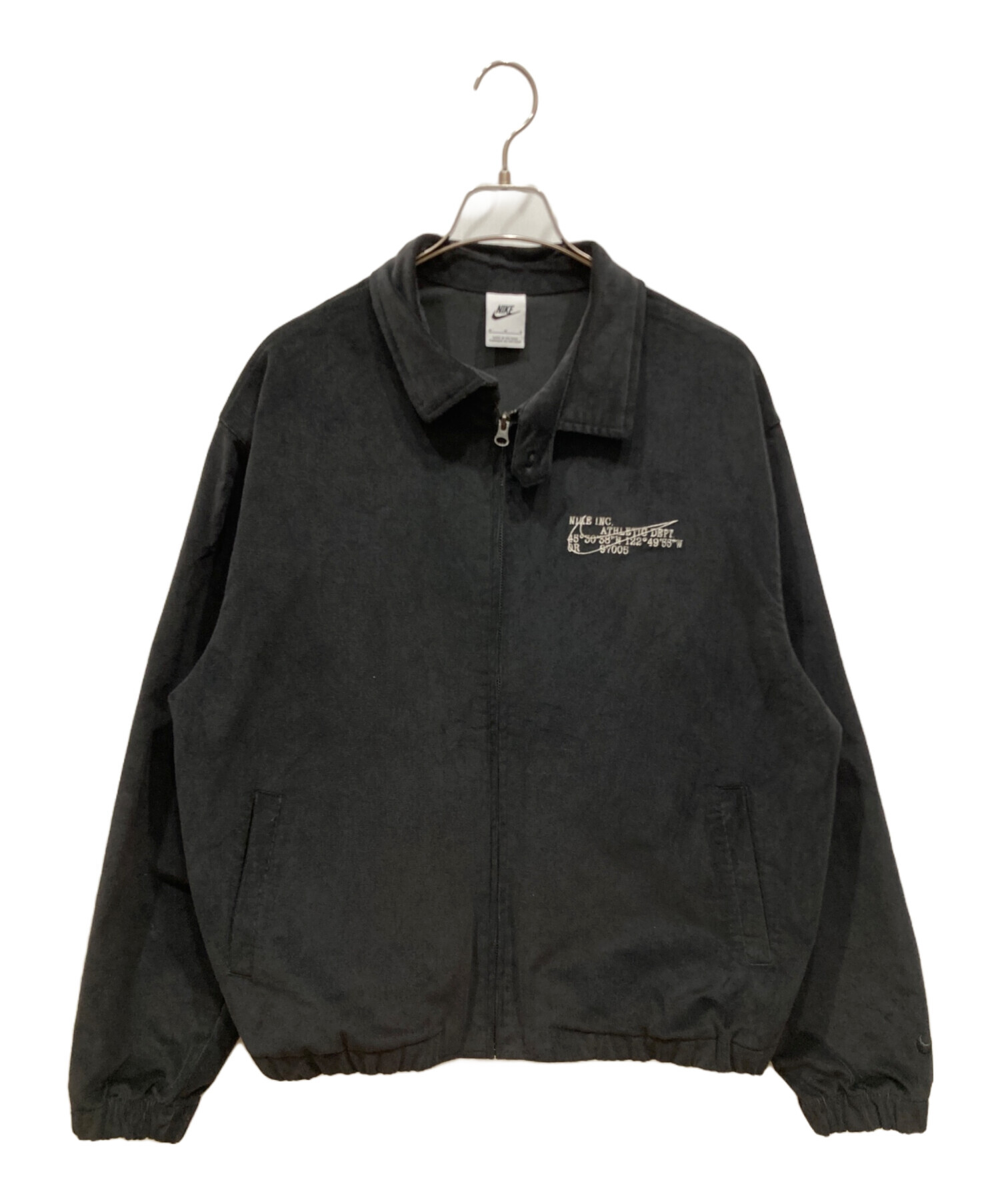 中古・古着通販】NIKE (ナイキ) Harrington Jacket ブラック サイズ