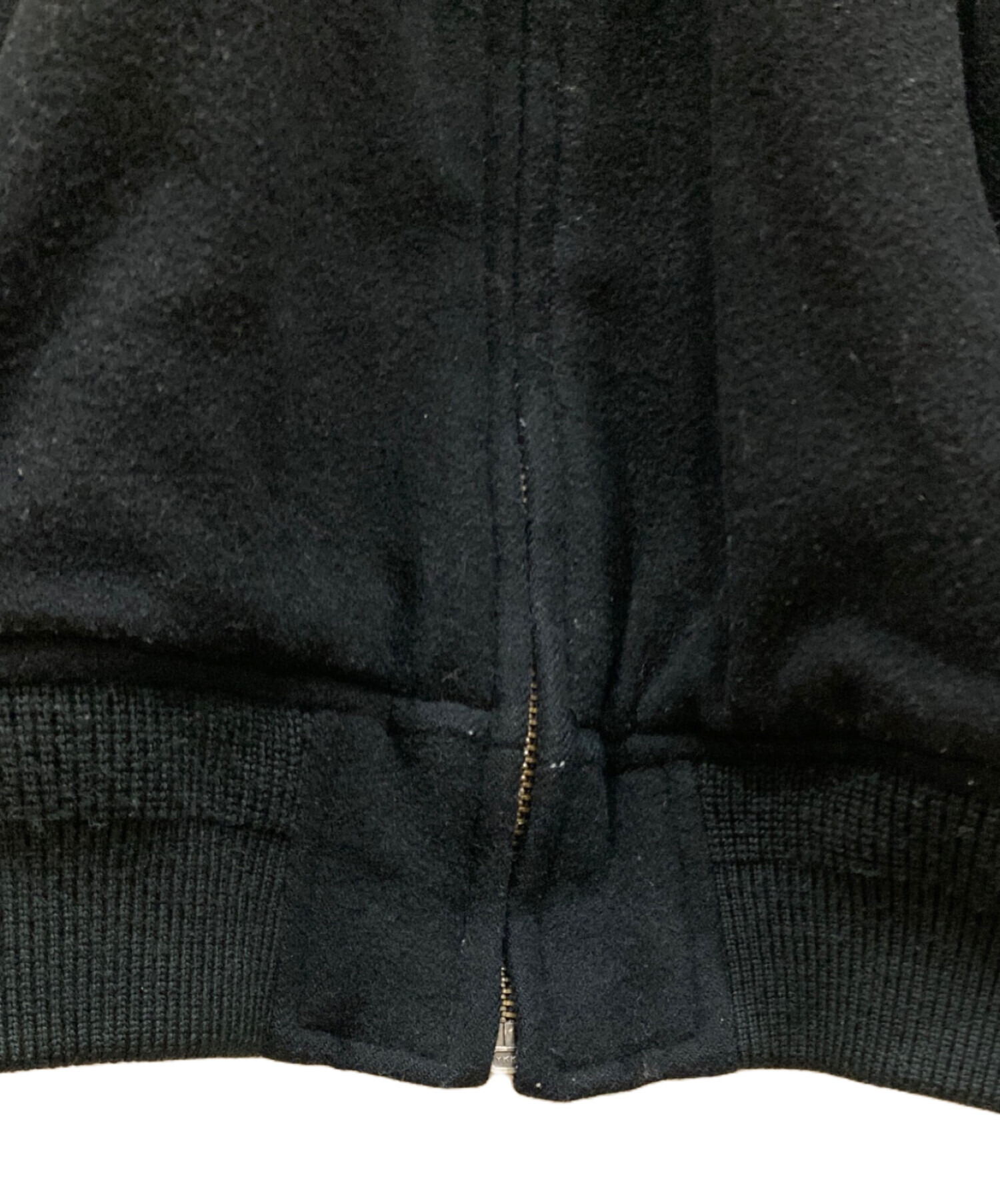 中古・古着通販】JUN MEN (ジュンメン) ウールスタジャン ブラック