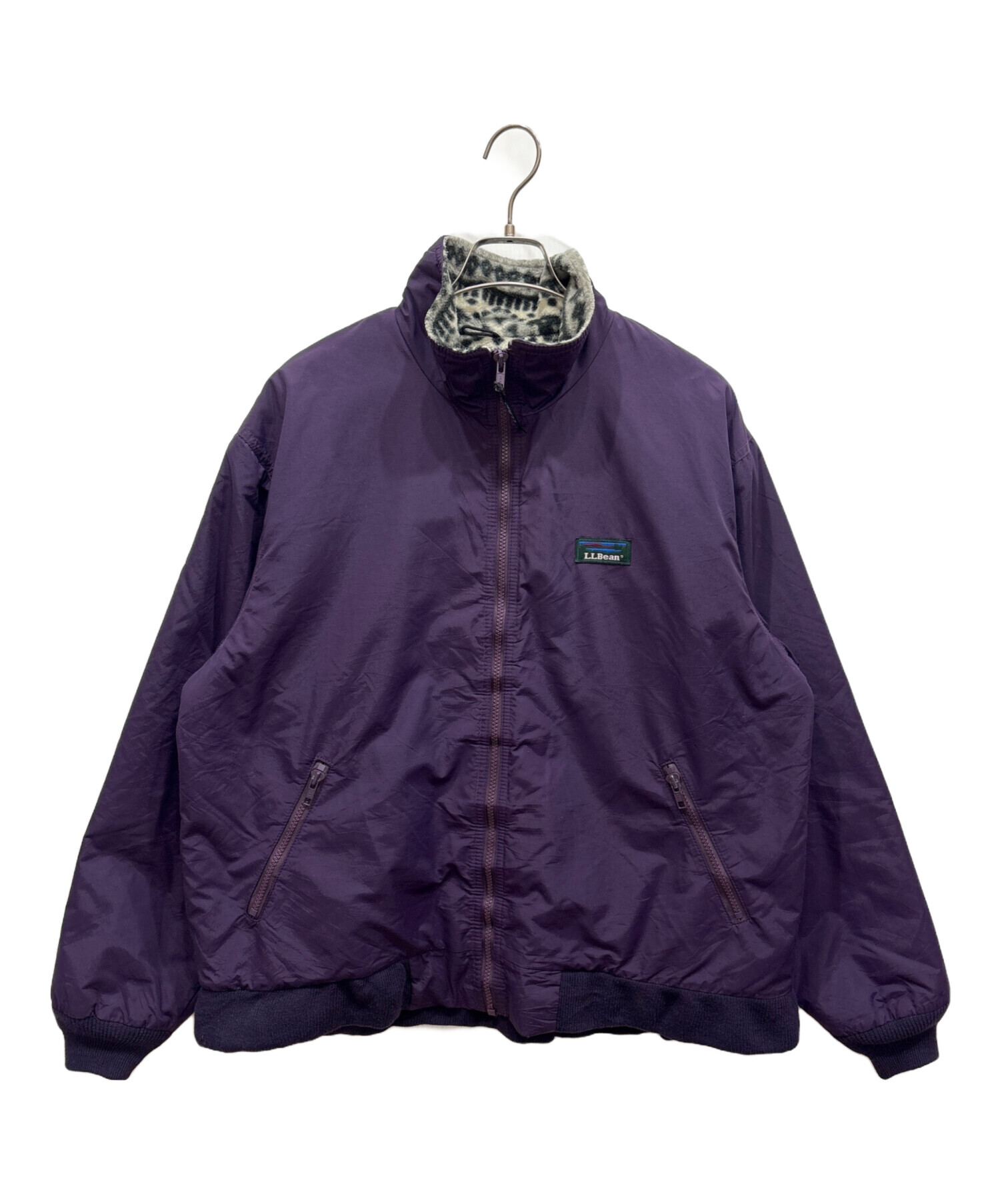 中古・古着通販】L.L.Bean (エルエルビーン) WARM-UP JACKET パープル