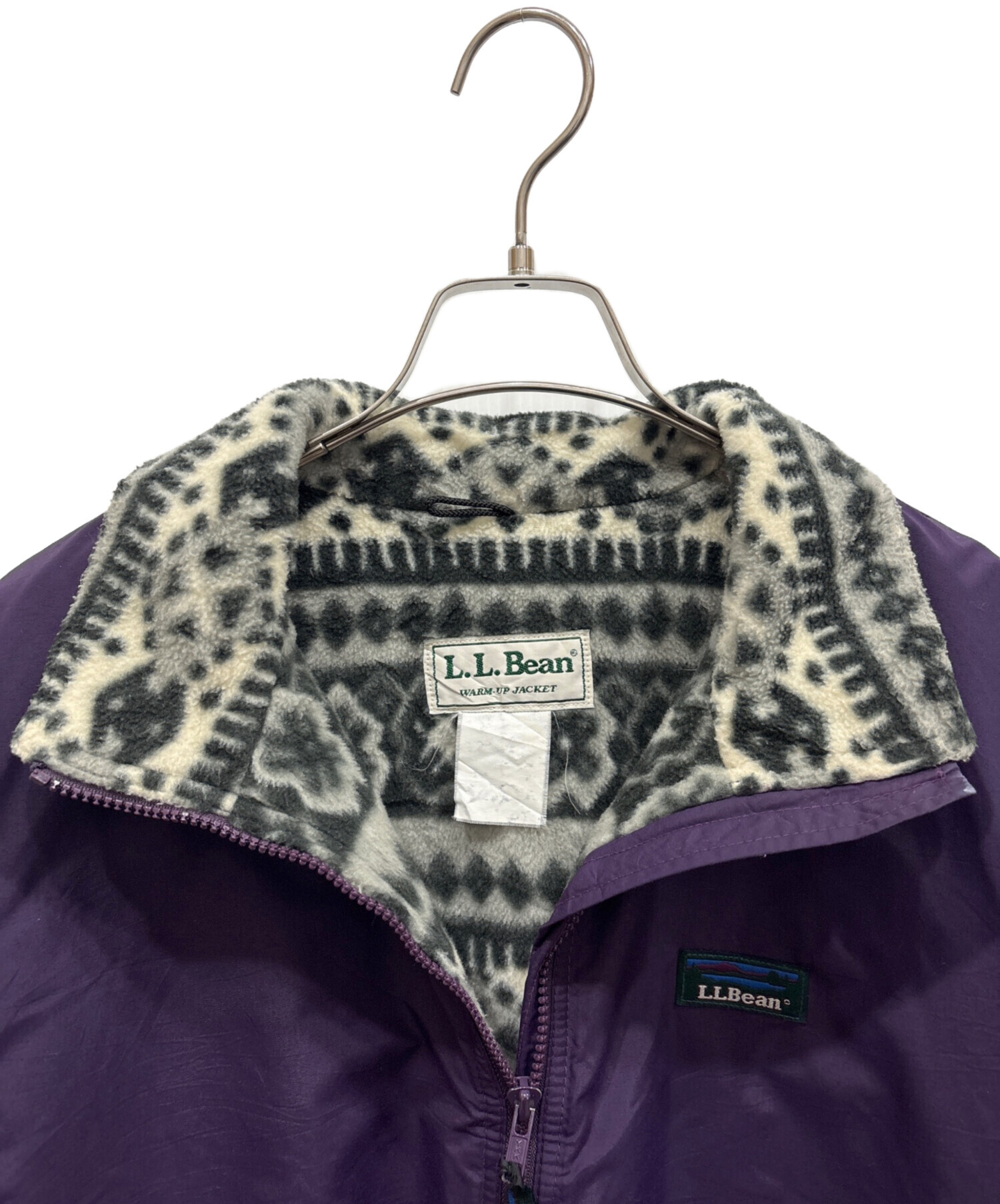 中古・古着通販】L.L.Bean (エルエルビーン) WARM-UP JACKET パープル 