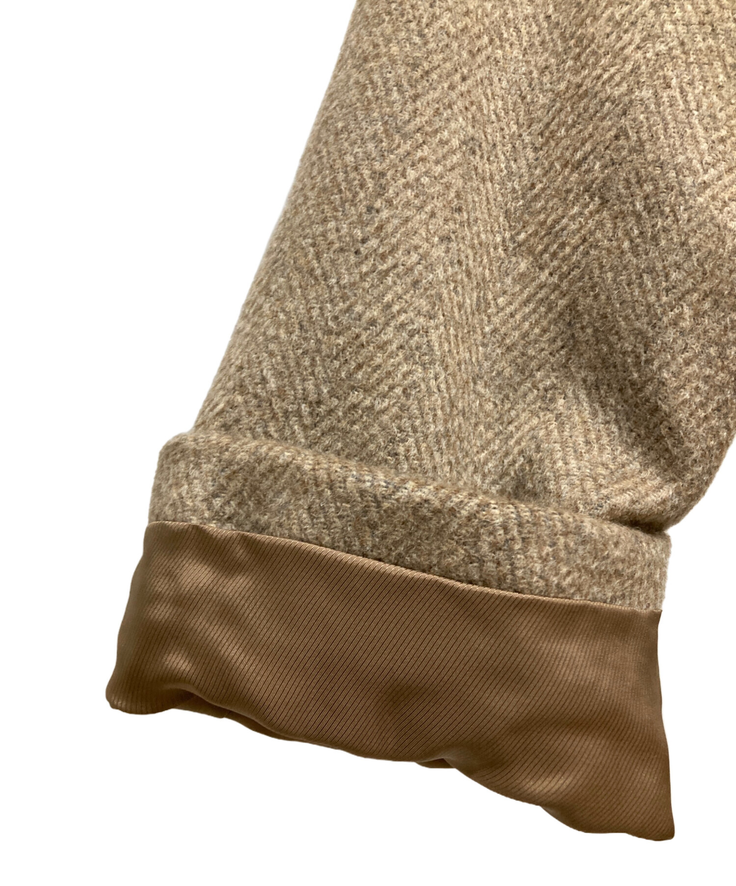 中古・古着通販】BALMAIN (バルマン) フォックスファー比翼カシミヤ