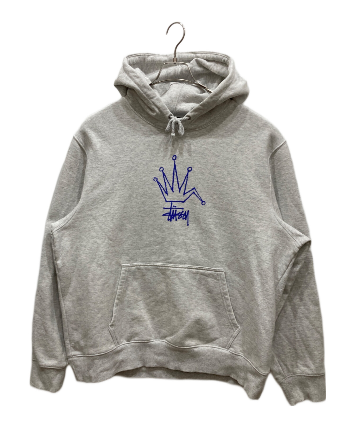 中古・古着通販】stussy (ステューシー) クラウンロゴプルオーバー