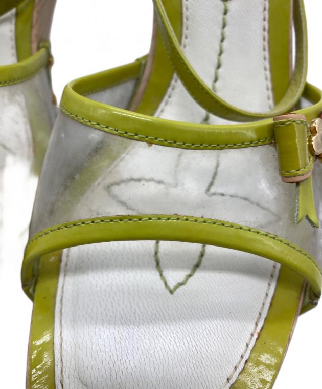 中古・古着通販】LOUIS VUITTON (ルイ ヴィトン) サンダル グリーン