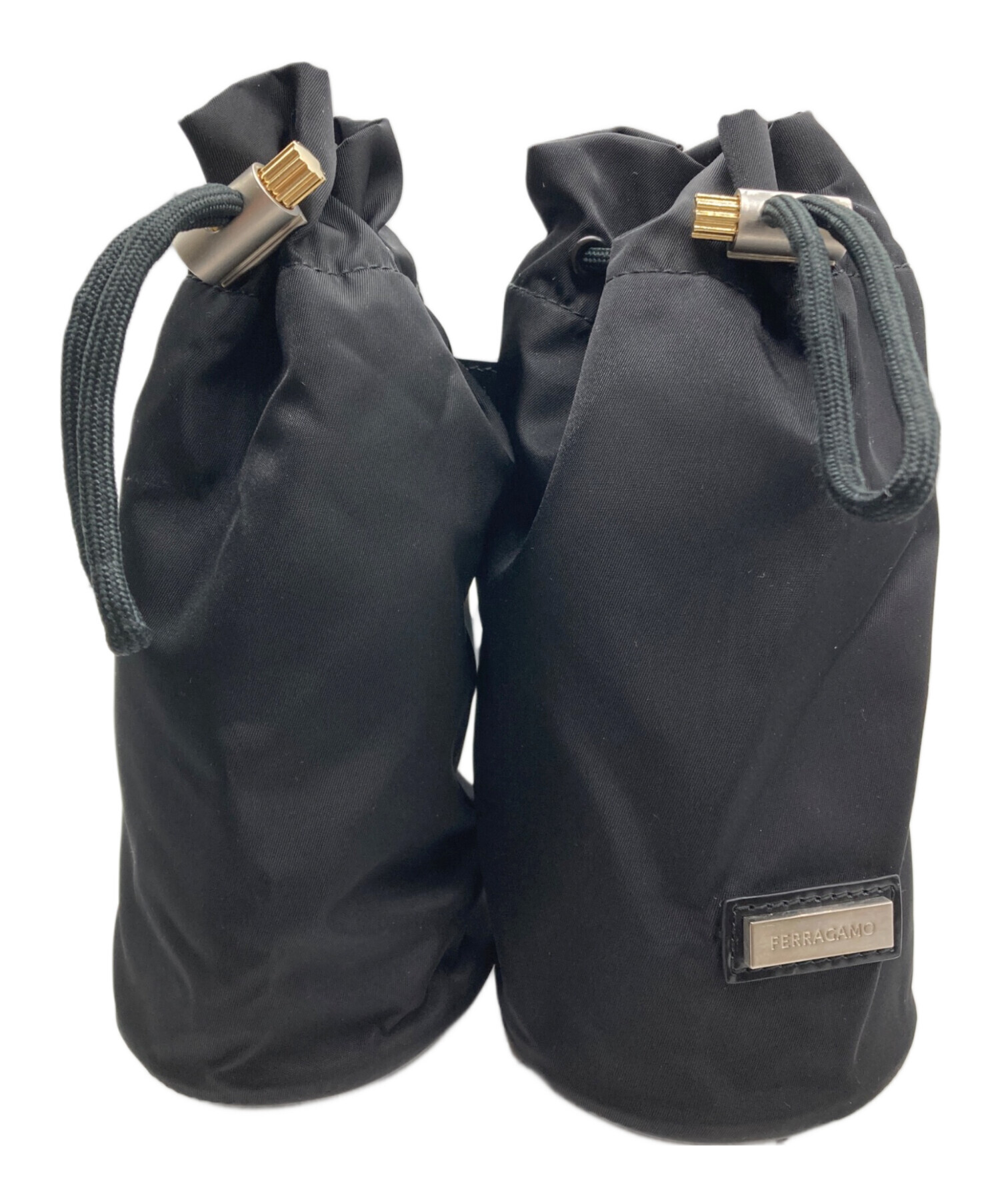 中古・古着通販】Ferragamo (フェラガモ) ナイロンベルトバッグ