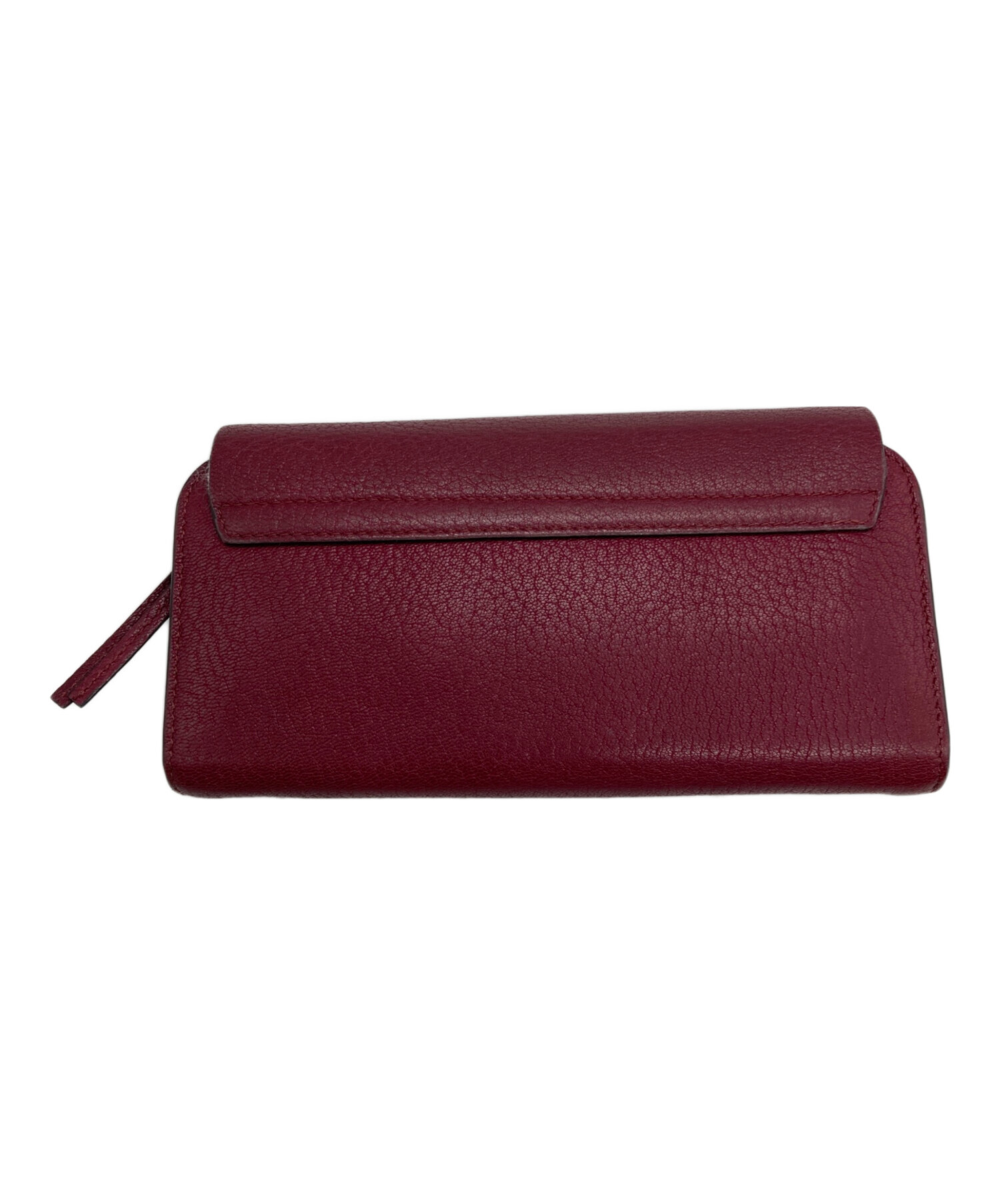 中古・古着通販】Chloe (クロエ) ドリュー長財布 レッド｜ブランド