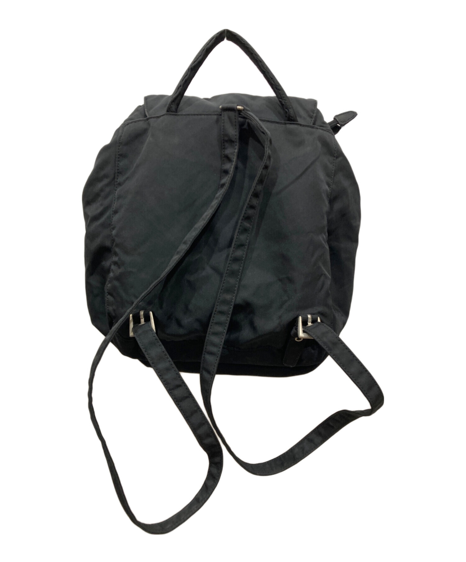 中古・古着通販】PRADA (プラダ) ミニ巾着リュック ブラック｜ブランド