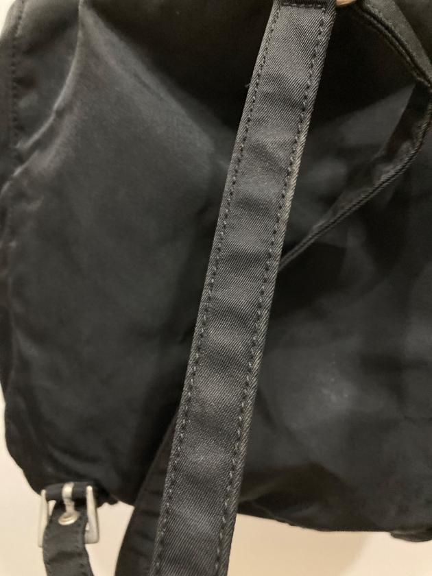 中古・古着通販】PRADA (プラダ) ミニ巾着リュック ブラック｜ブランド