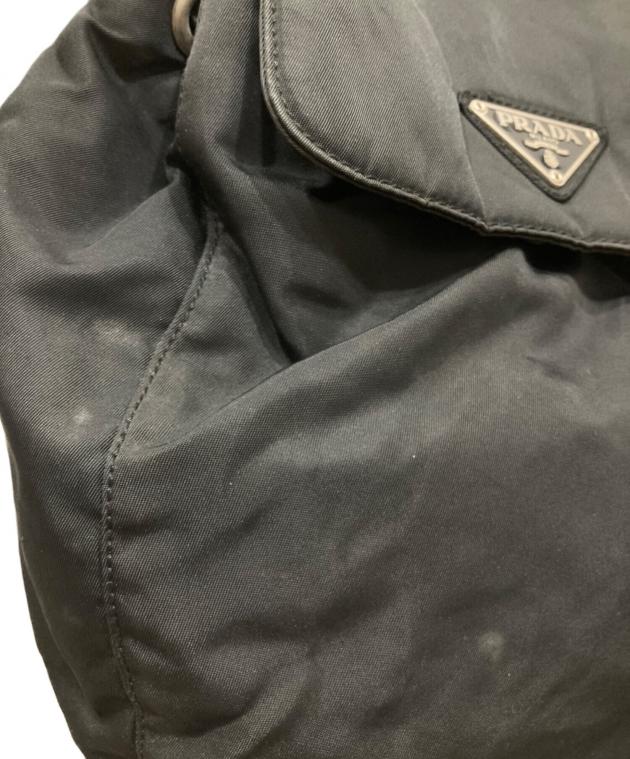 中古・古着通販】PRADA (プラダ) ミニ巾着リュック ブラック｜ブランド