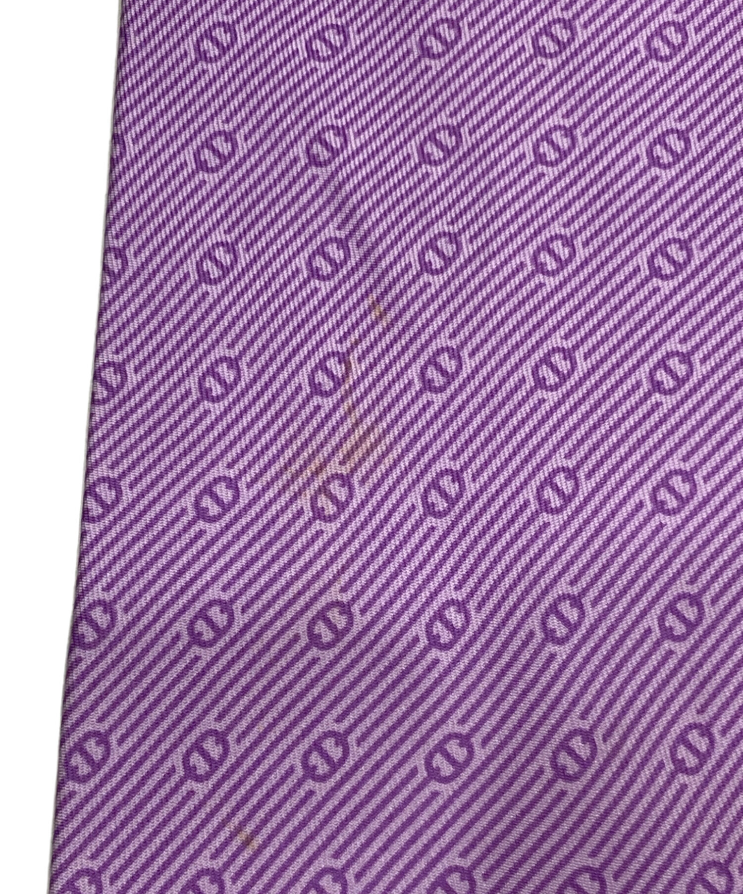 中古・古着通販】HERMES (エルメス) ネクタイ パープル サイズ:不明