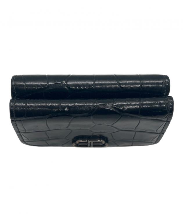 中古・古着通販】BALENCIAGA (バレンシアガ) 3つ折り財布 BBメタルロゴ