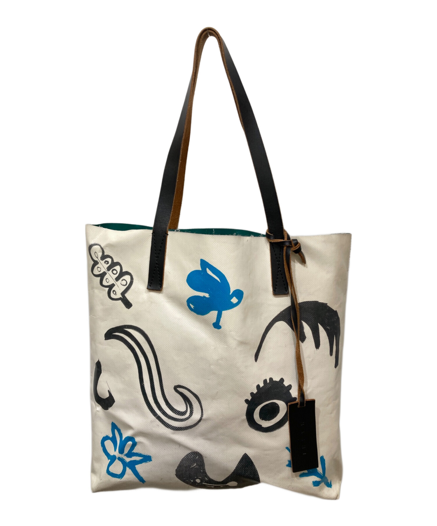 中古・古着通販】MARNI (マルニ) PVCショッピングバッグ ホワイト