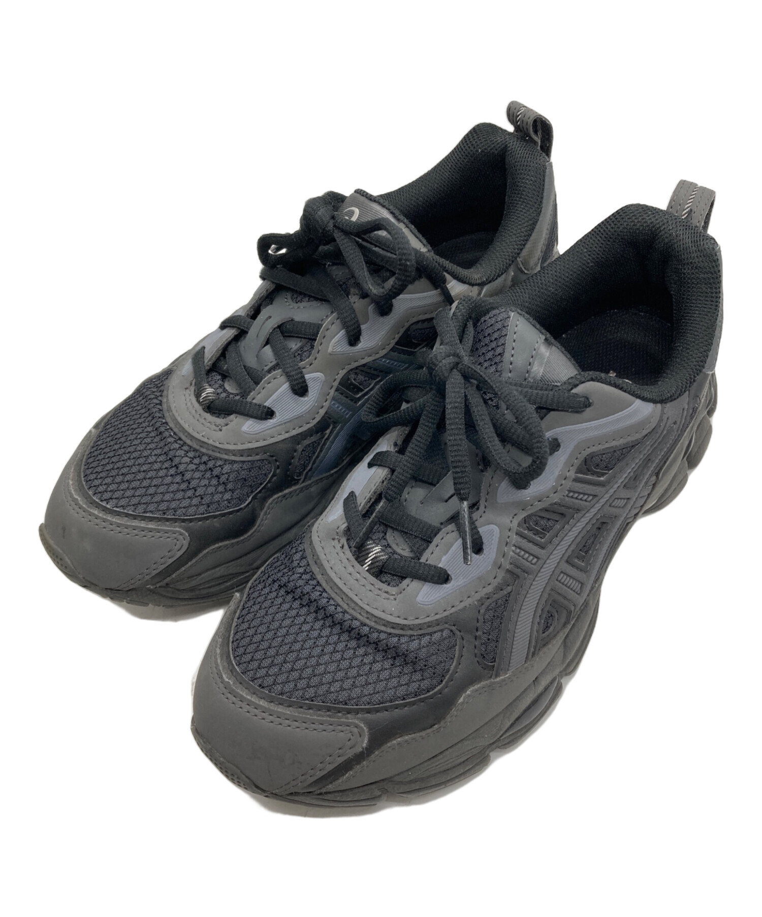 中古・古着通販】asics (アシックス) スニーカー ブラック サイズ:SIZE