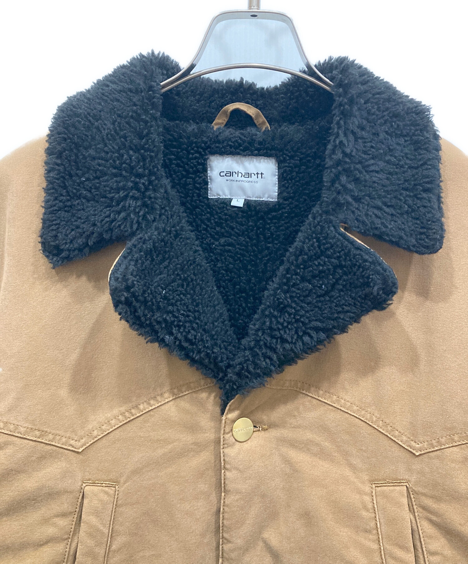 Carhartt wip newman coat Lサイズ 中古・古着通販】CARHARTT WIP (カーハート ワークインプログレス