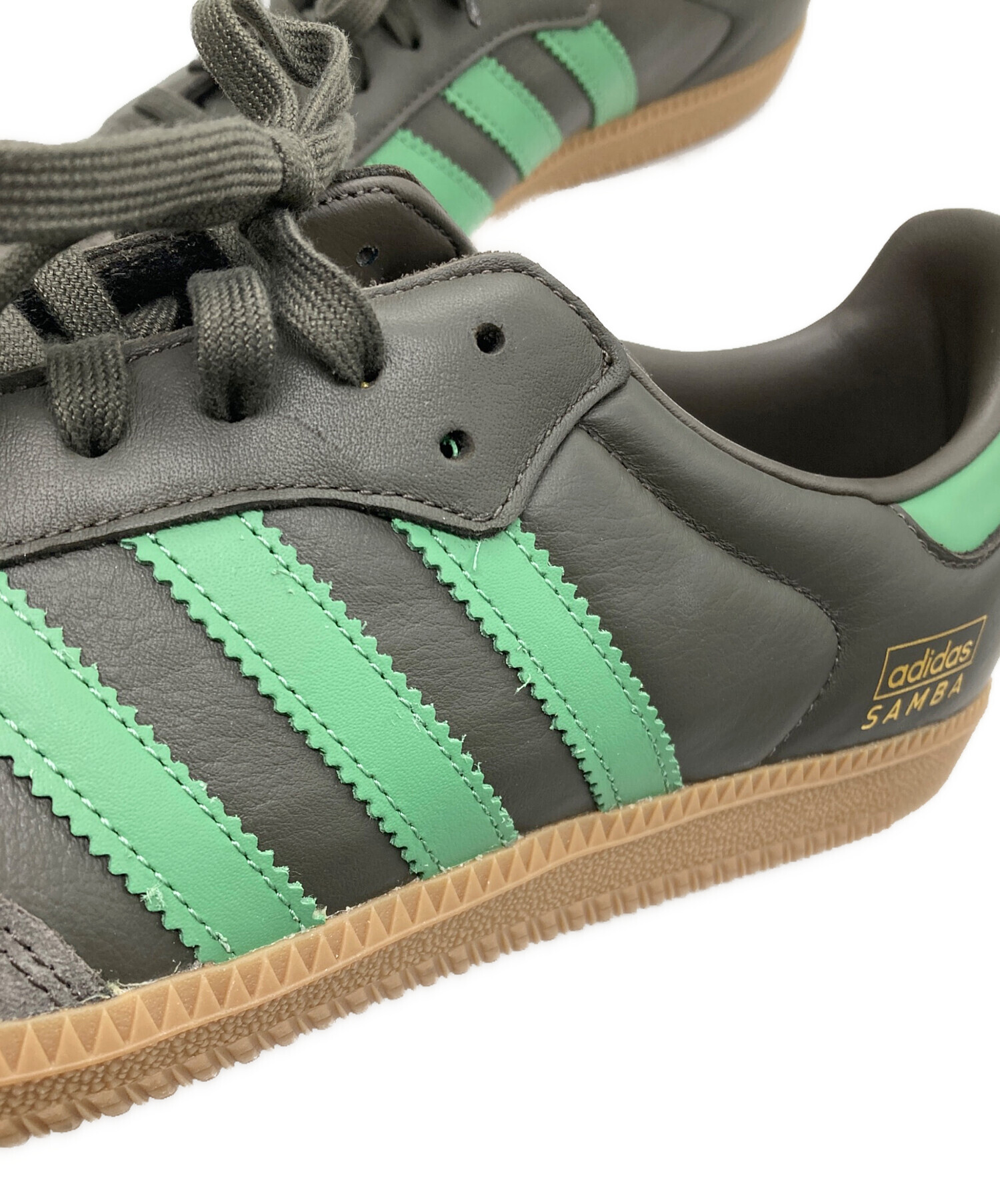 中古・古着通販】adidas (アディダス) SAMBA OG ブラウン×グリーン 
